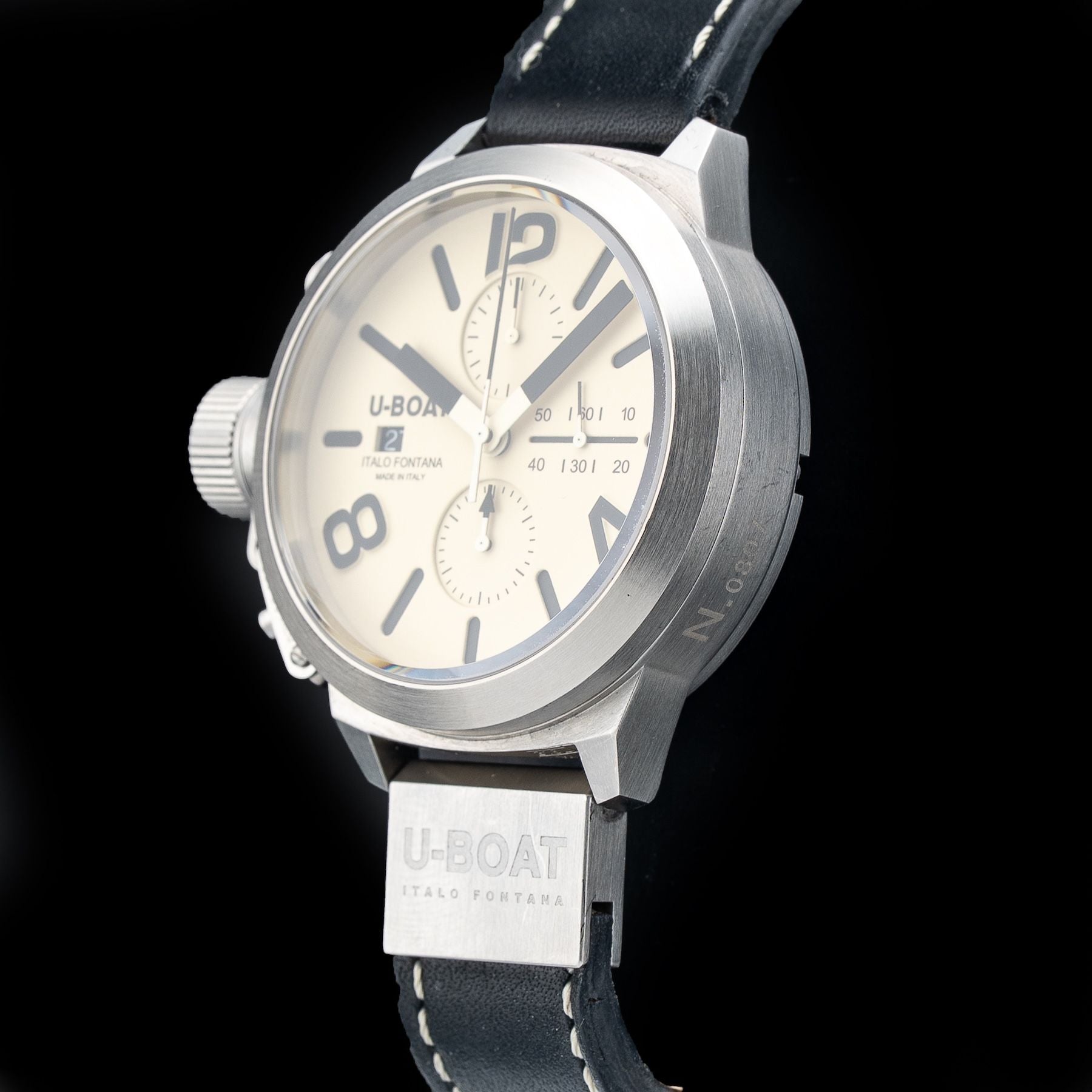 U-Boat Classico Cas 2/45 2268 Beige Dial 45mm