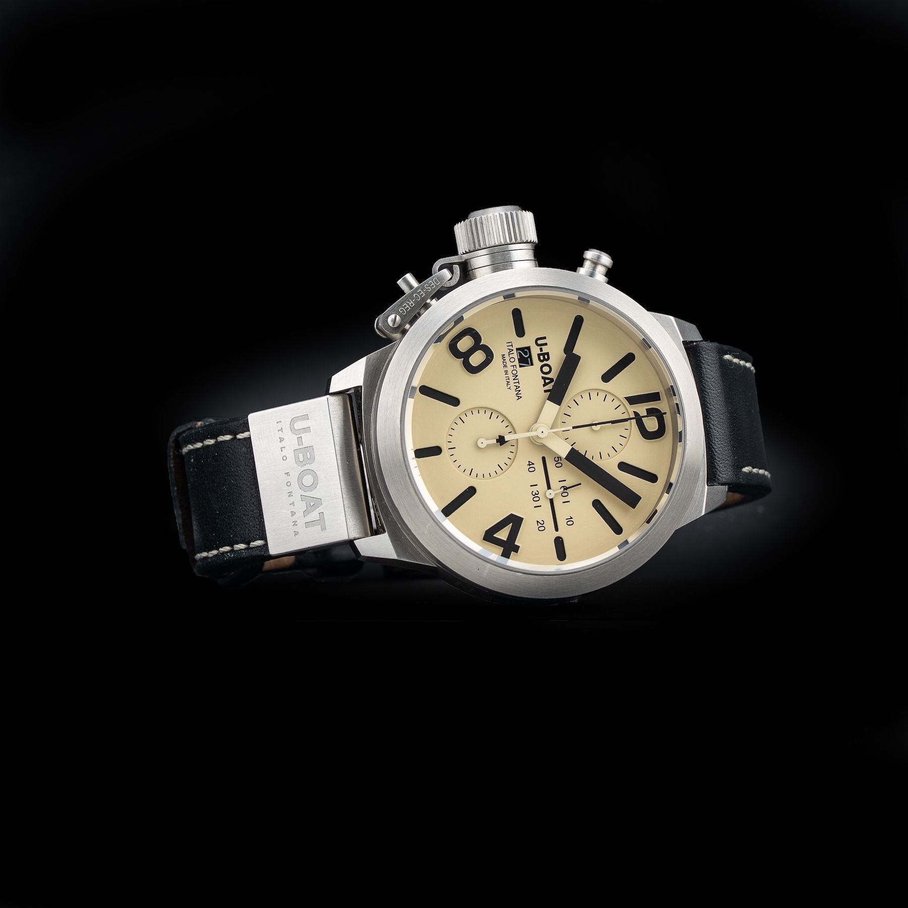 U-Boat Classico Cas 2/45 2268 Beige Dial 45mm