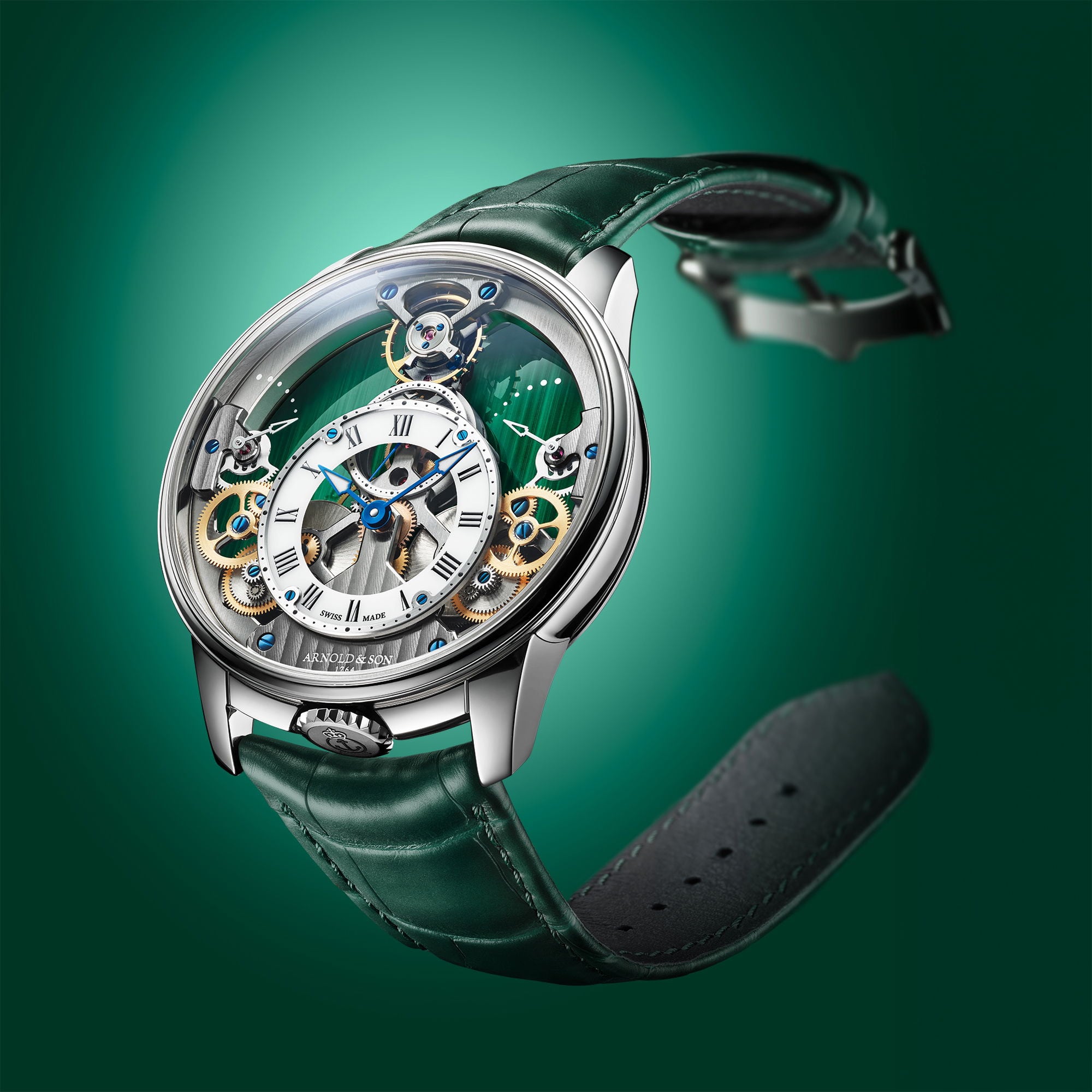 Arnold & Son 1TPEX.F01A.C1250X Tyme Pyramid 42.5 Platinum