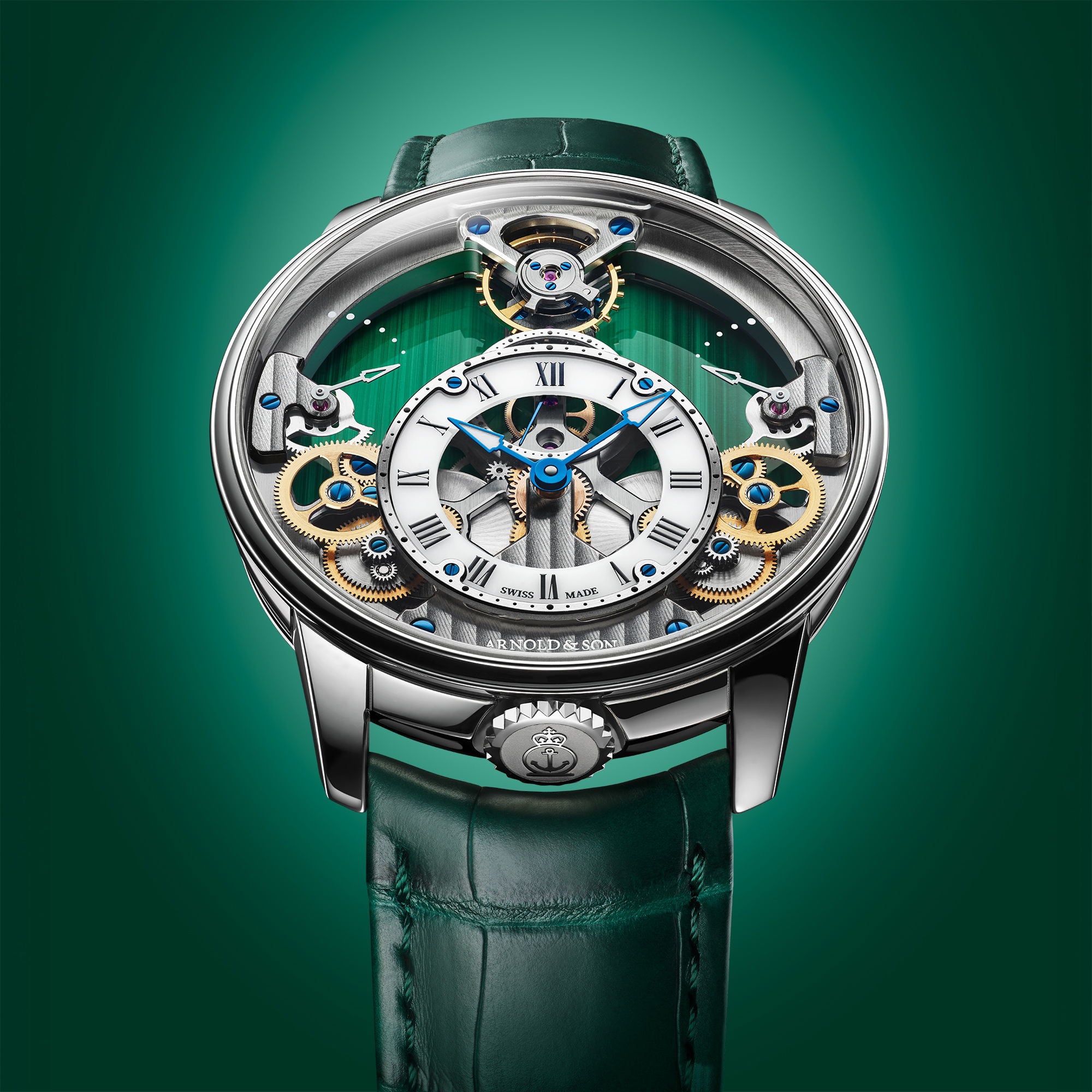 Arnold & Son 1TPEX.F01A.C1250X Tyme Pyramid 42.5 Platinum