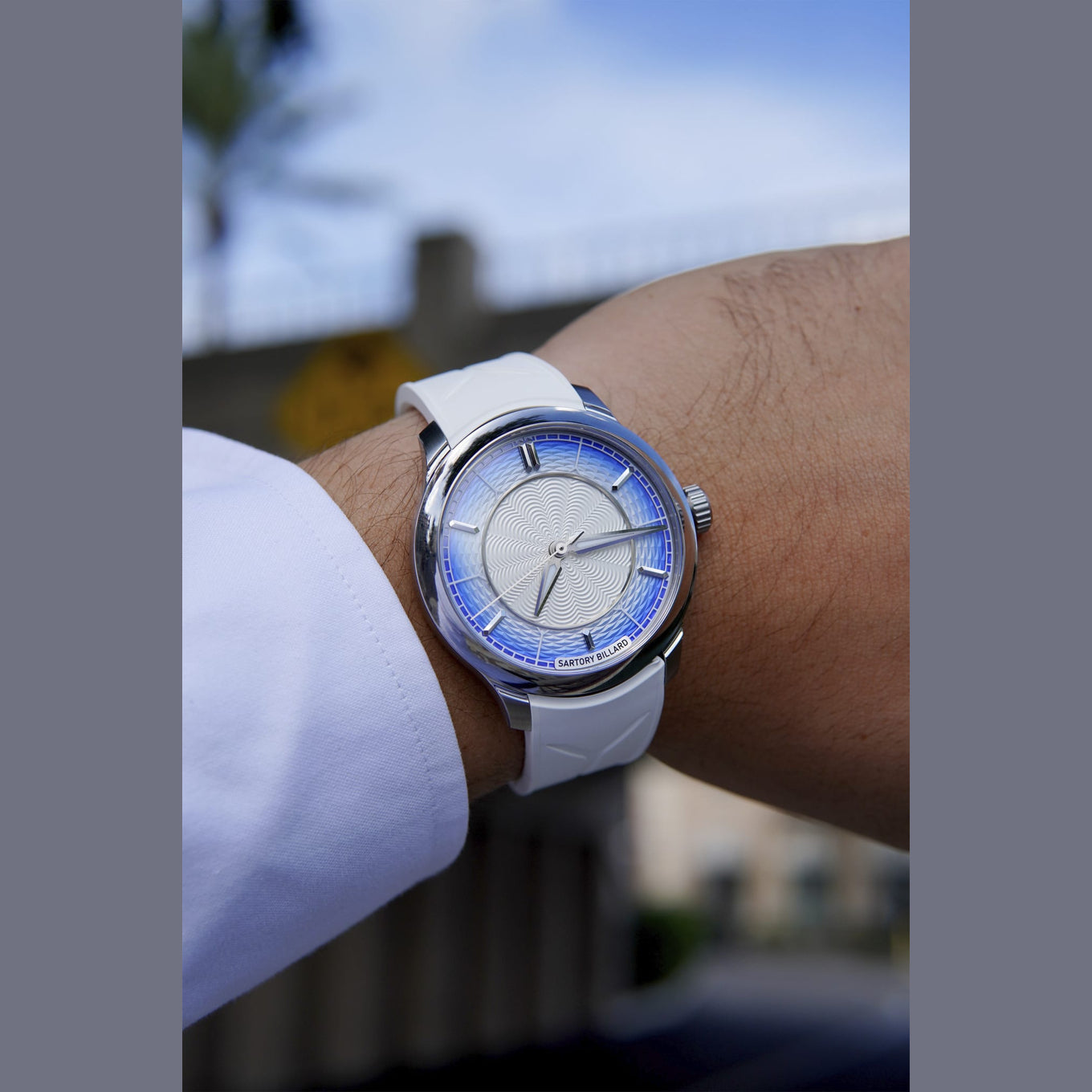 Sartory Billard SB04-E Exquisite Blue Guilloché