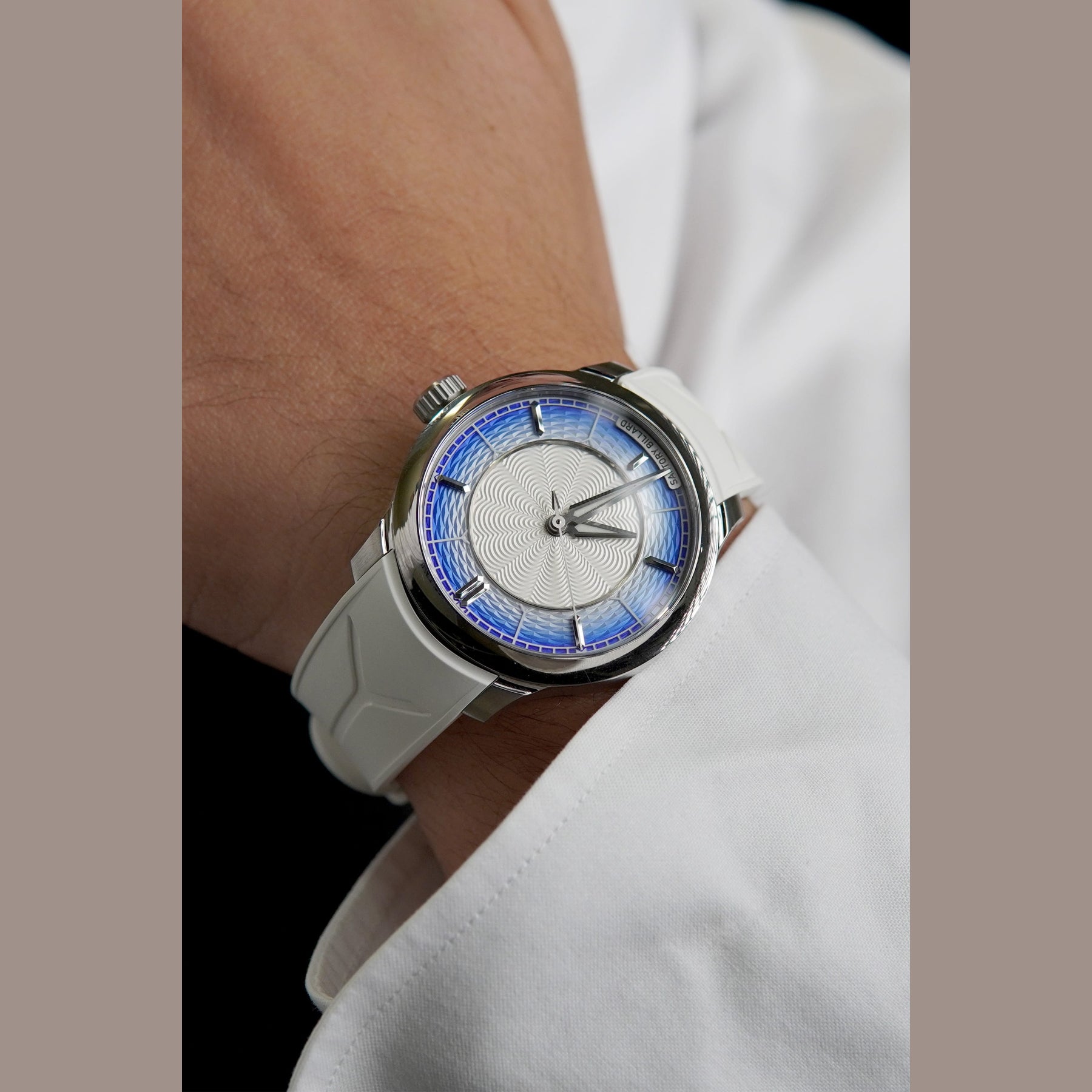 Sartory Billard SB04-E Exquisite Blue Guilloché