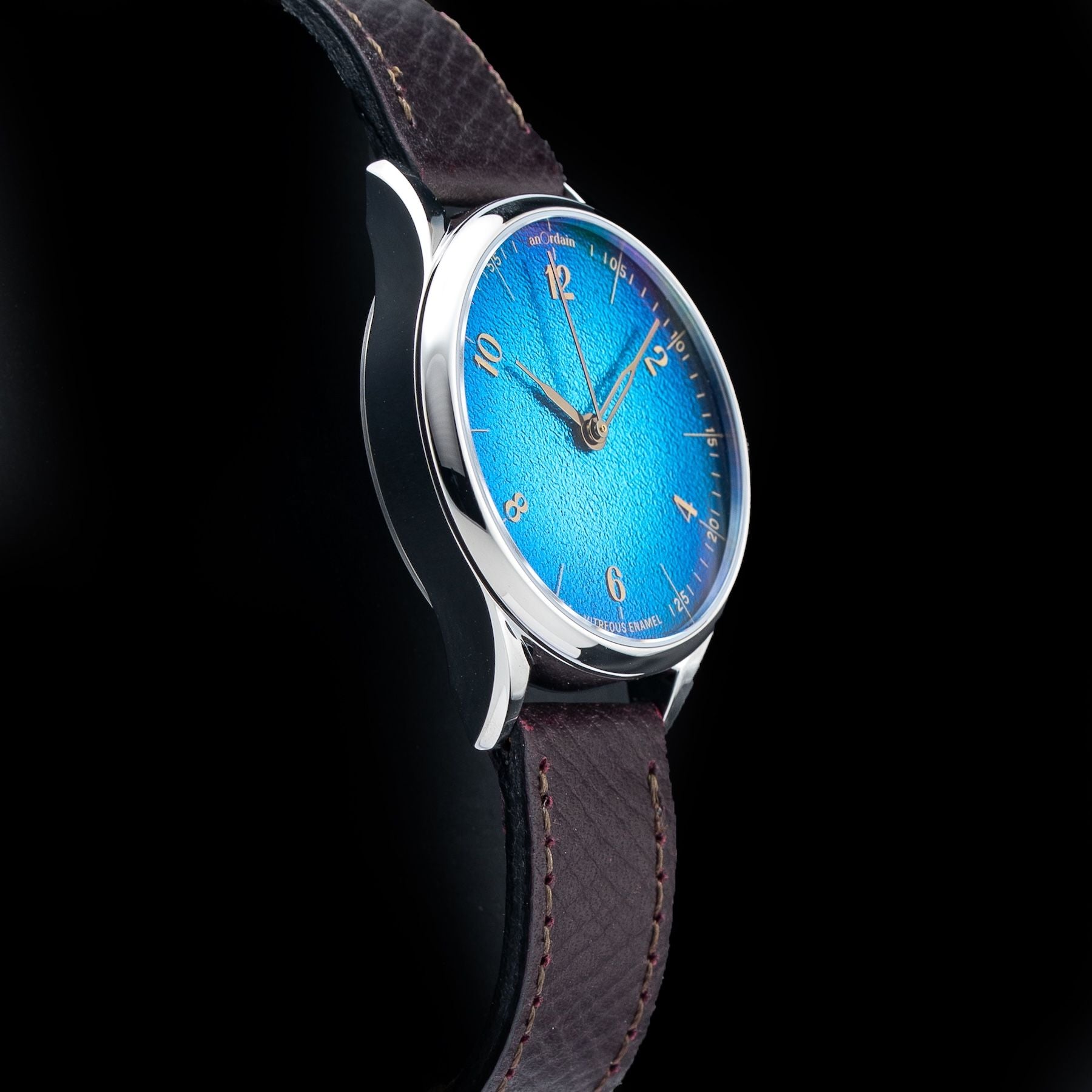 AnOrdain Model 1 Blue Fume Dial