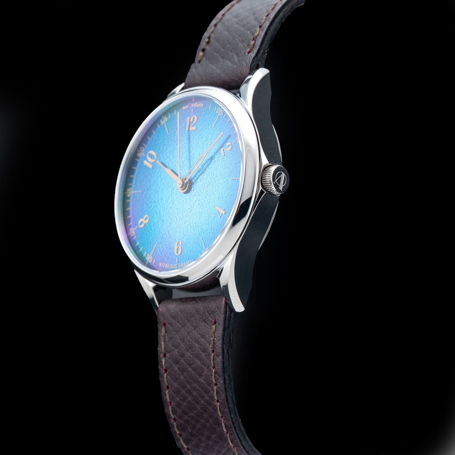 AnOrdain Model 1 Blue Fume Dial
