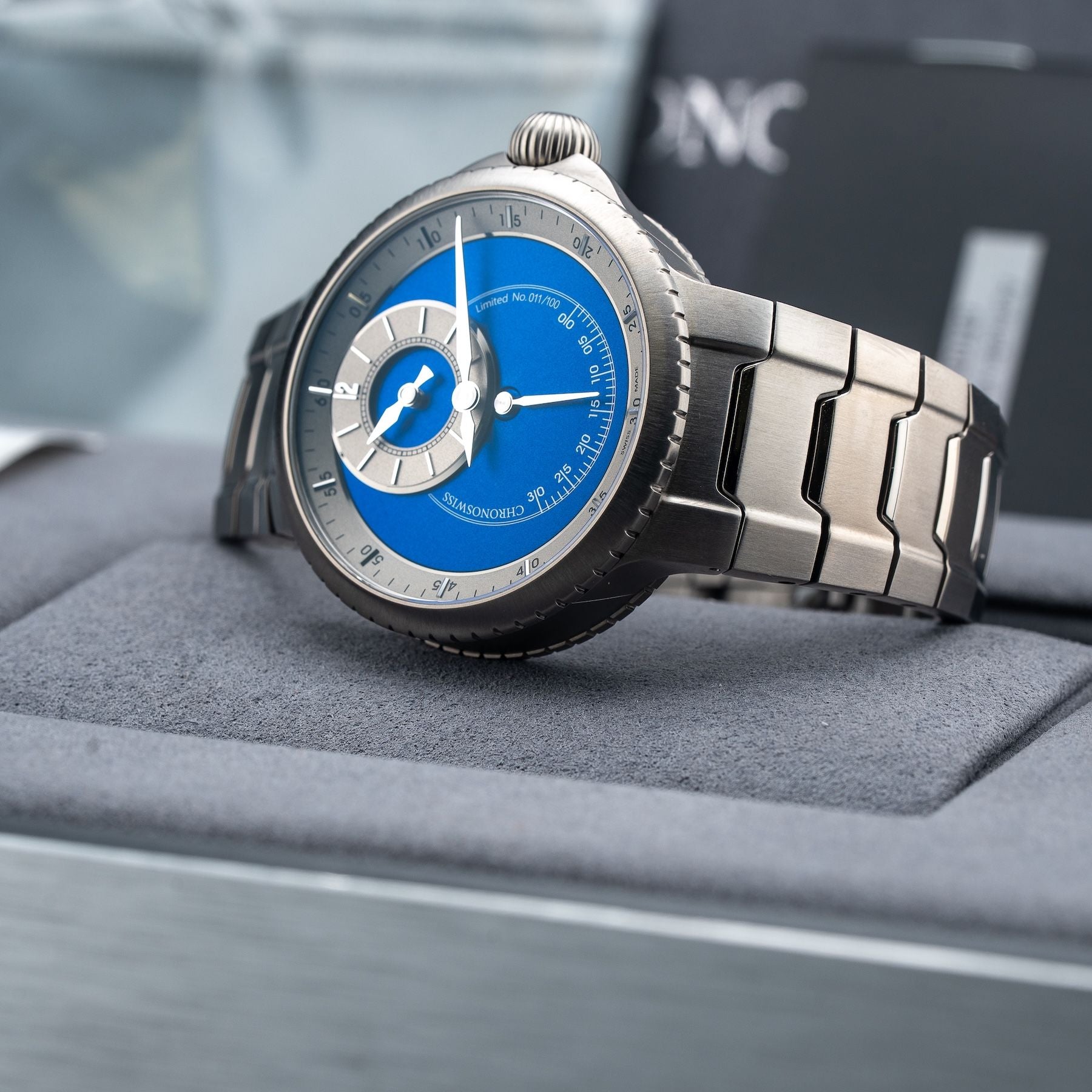 Chronoswiss CH-6823T-BLSI Pulse One Blue