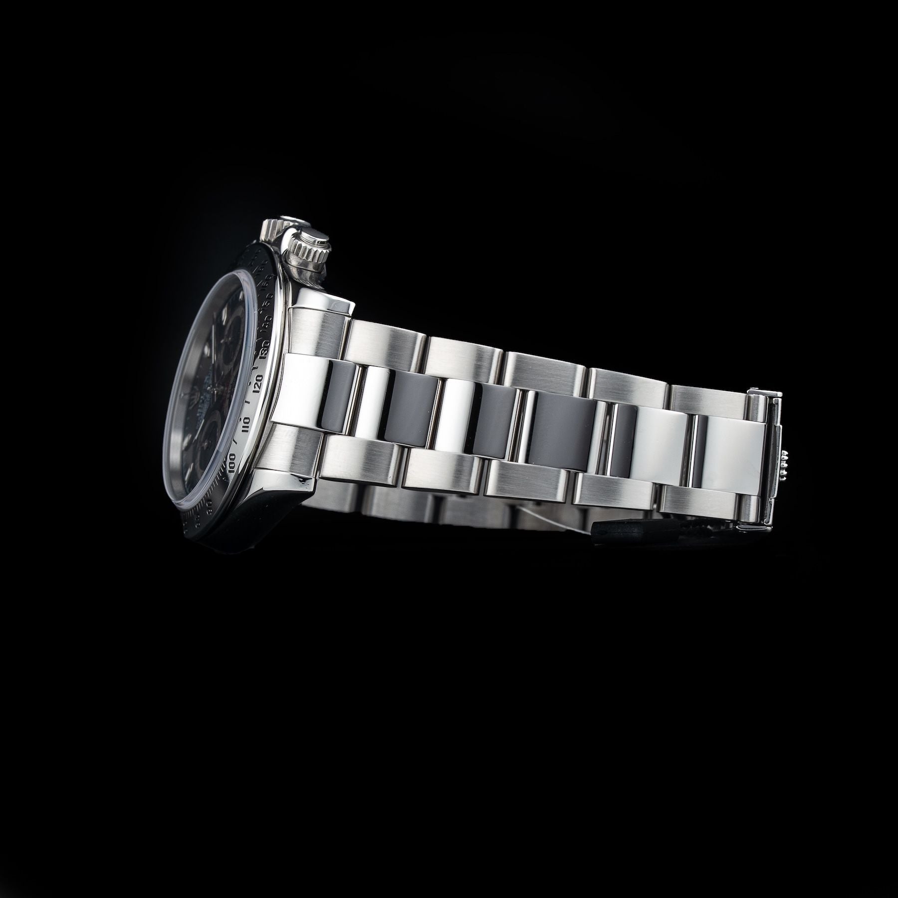 Rolex 116520A30B7849 Cosmograph Daytona Black Dial