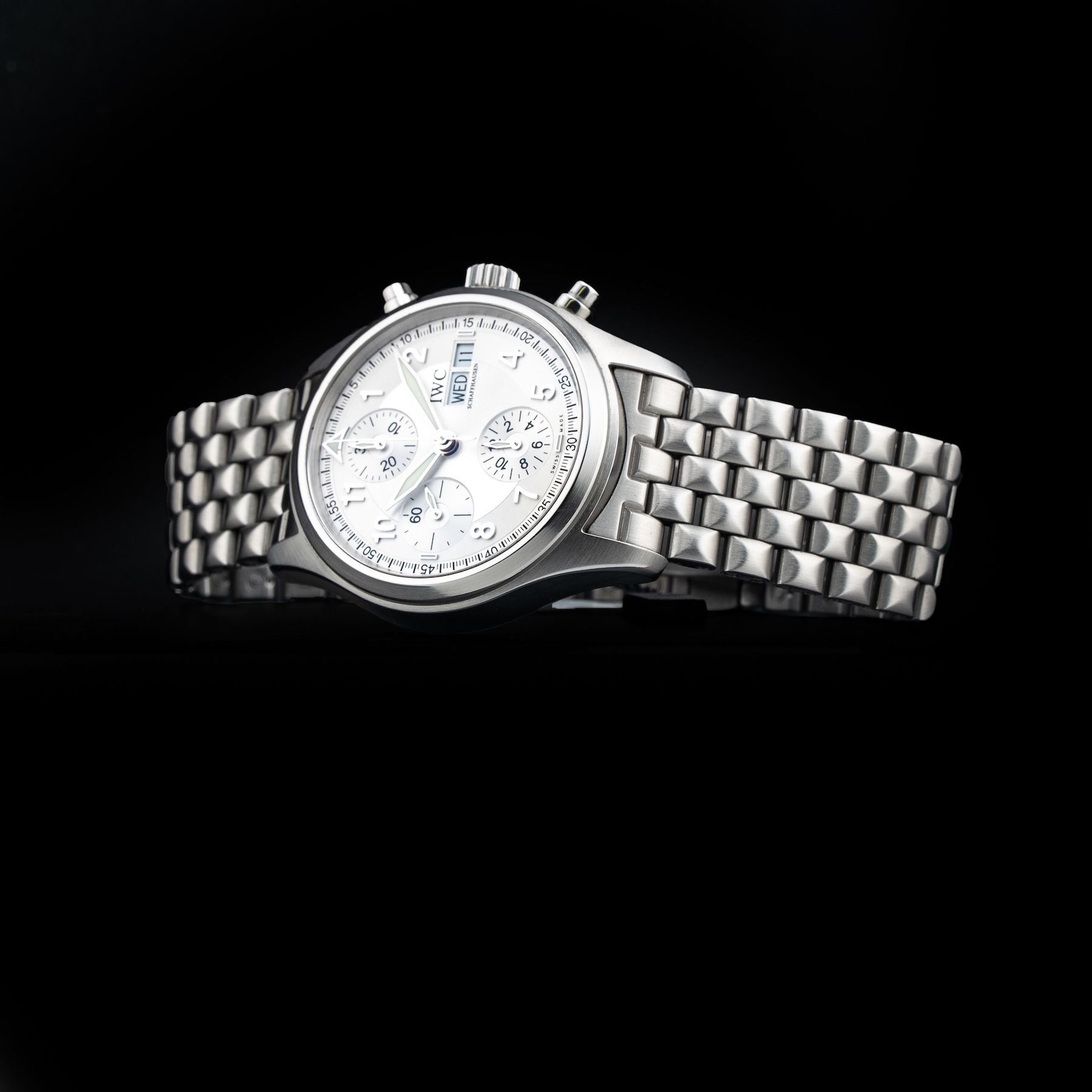 IWC IW370628 Pilot Chronograph White Dial