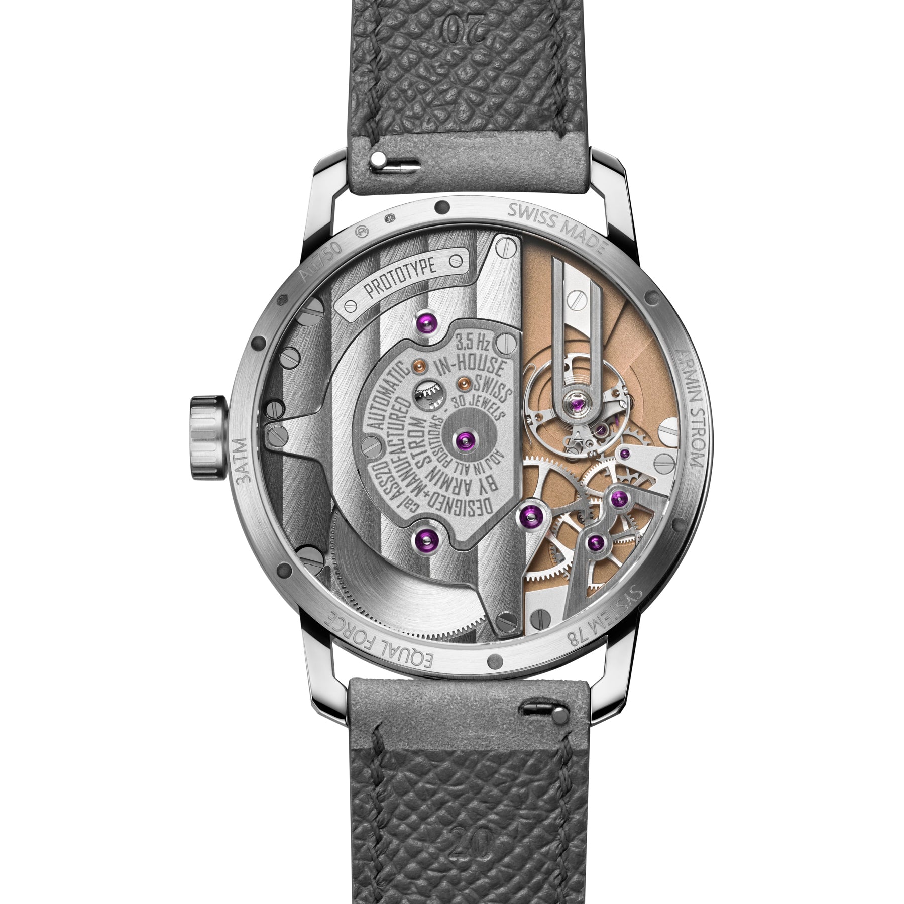Armin Strom Gravity Equal Force Ultimate Sapphire Salmon