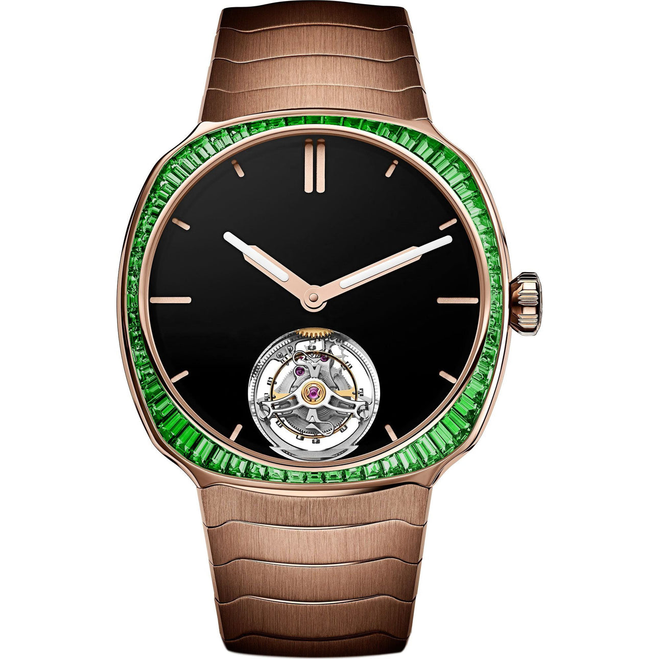 H. Moser & Cie. 6805-0412 Streamliner Tourbillon Rose Gold Vantablack