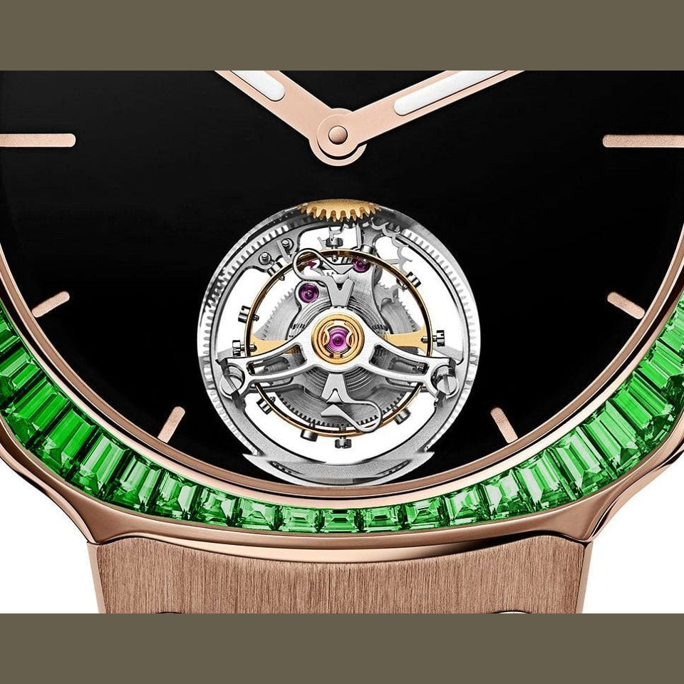 H. Moser & Cie. 6805-0412 Streamliner Tourbillon Rose Gold Vantablack