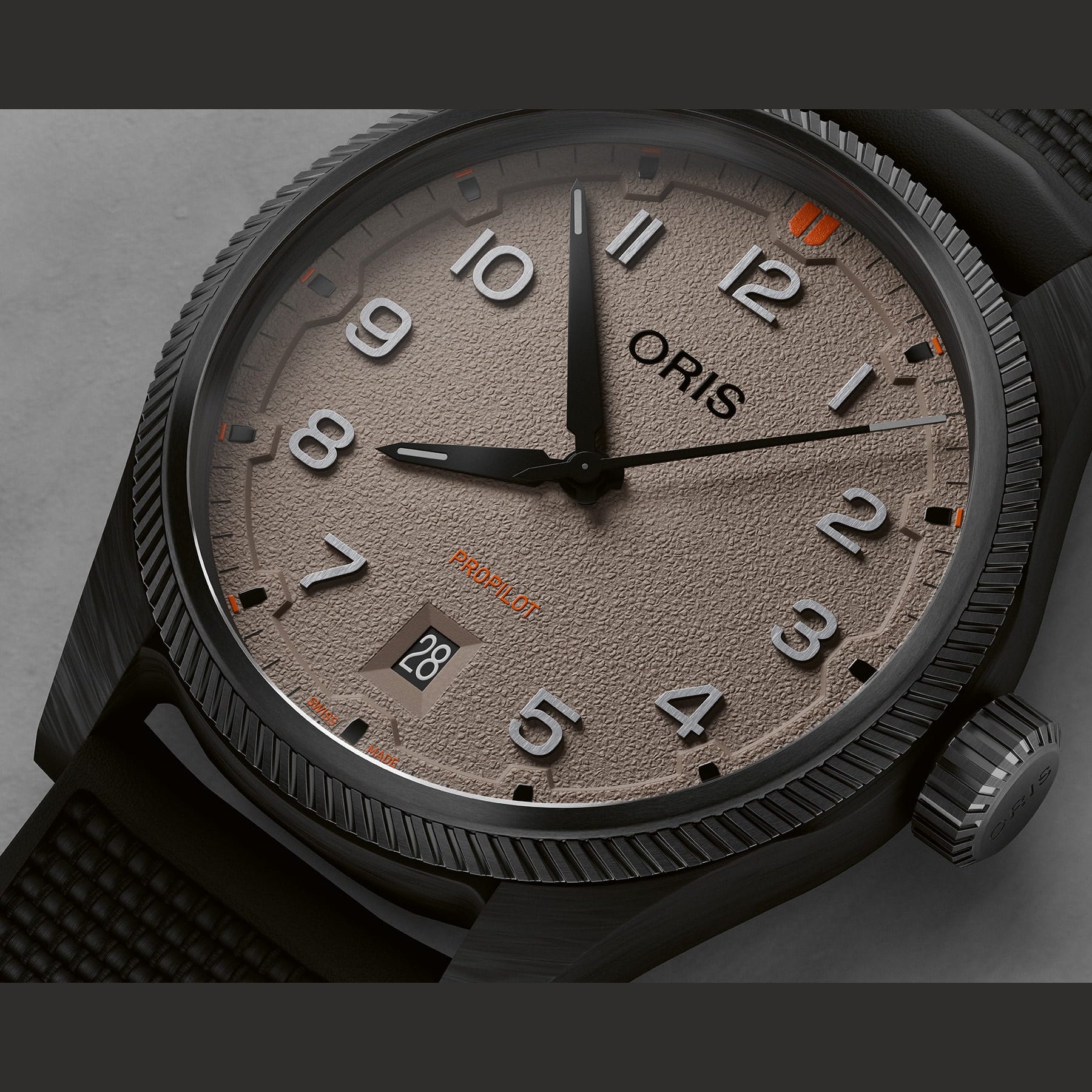 Oris 01 733 7802 8766-07 4 20 30GLC Propilot Desert Edition