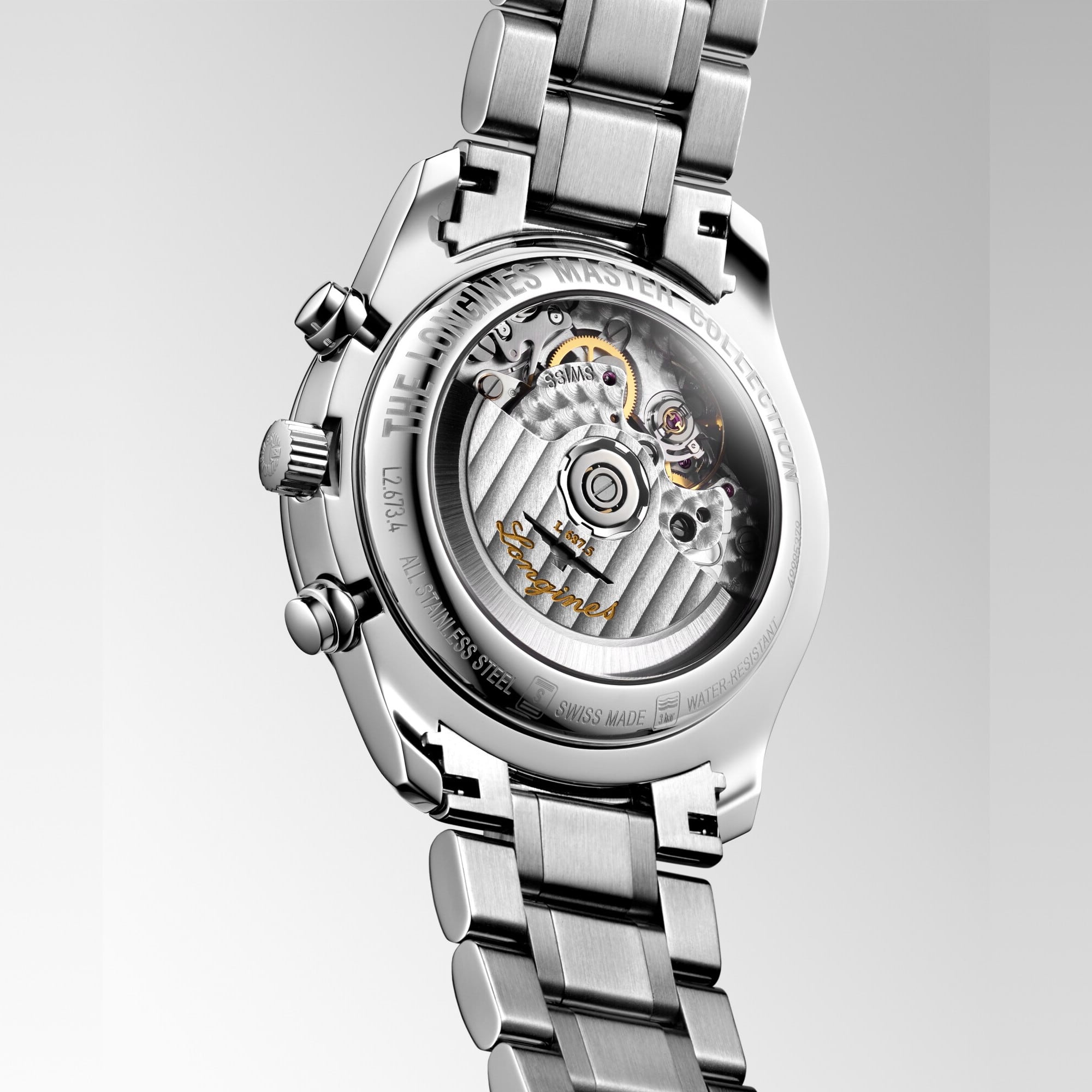 Longines L2.673.4.61.6 Master Collection Chrono Moonphase