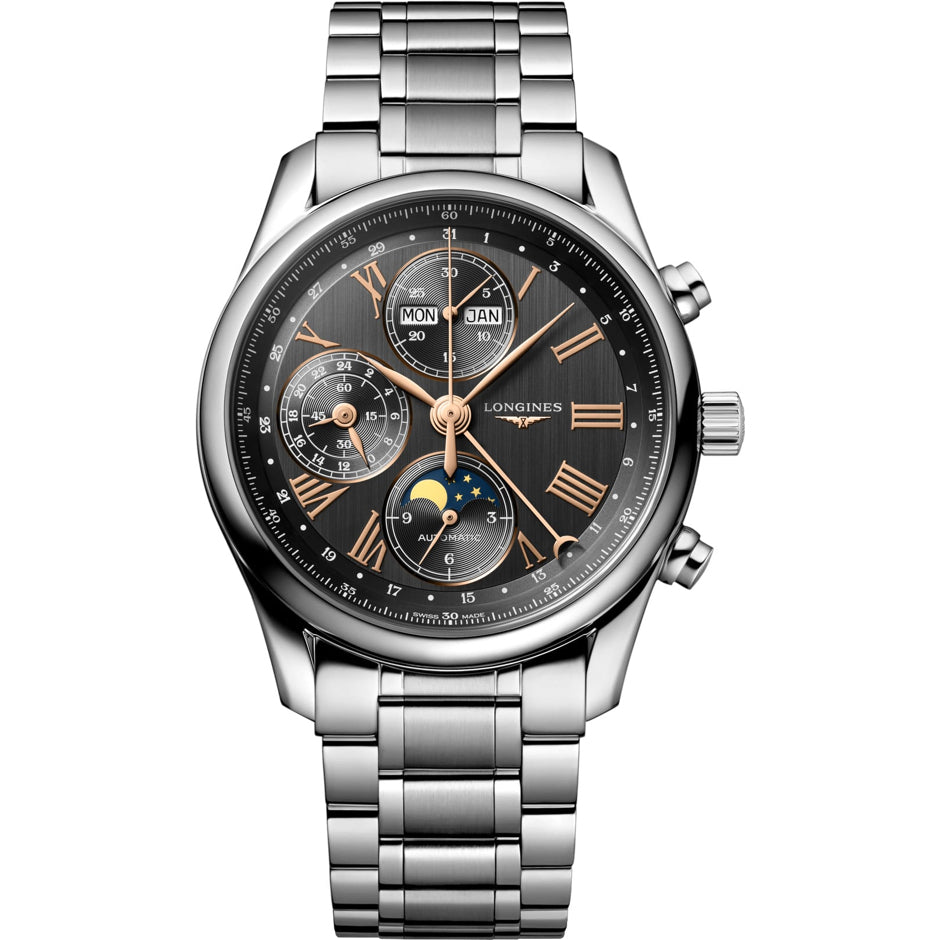 Longines L2.673.4.61.6 Master Collection Chrono Moonphase