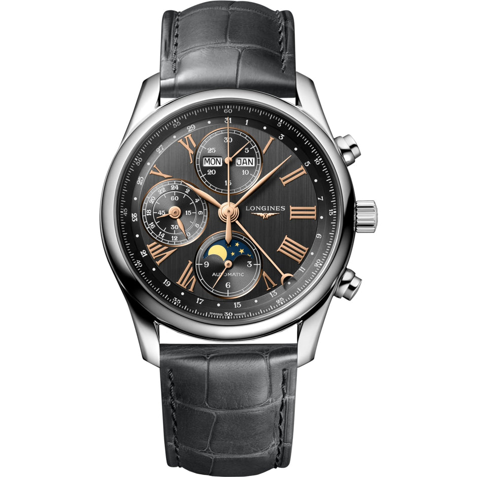 Longines L2.673.4.61.2 Master Collection Chrono Moonphase