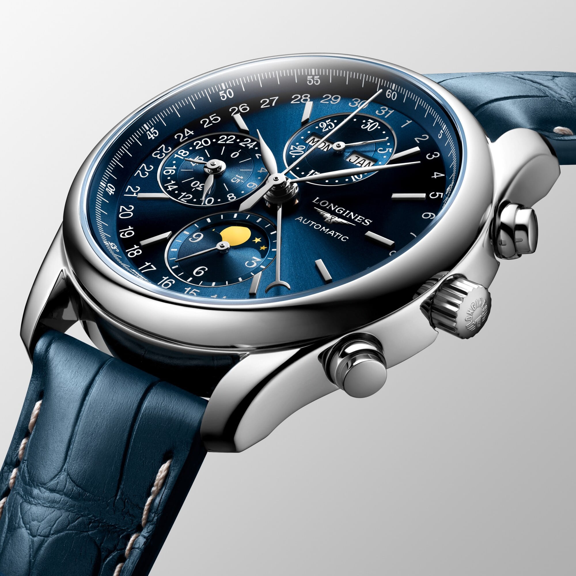 Longines L2.673.4.92.0 Master Collection Chrono Moonphase