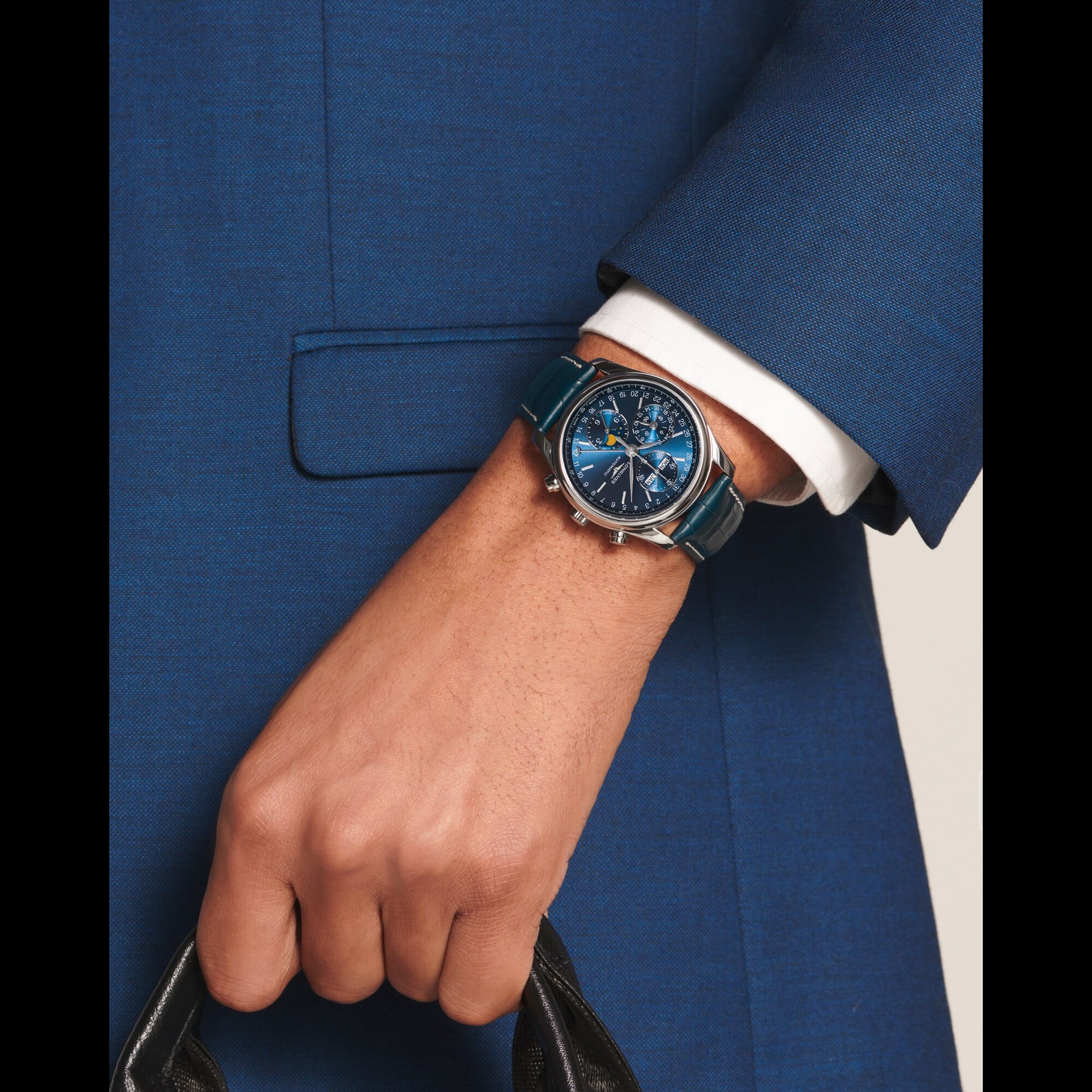 Longines L2.673.4.92.0 Master Collection Chrono Moonphase