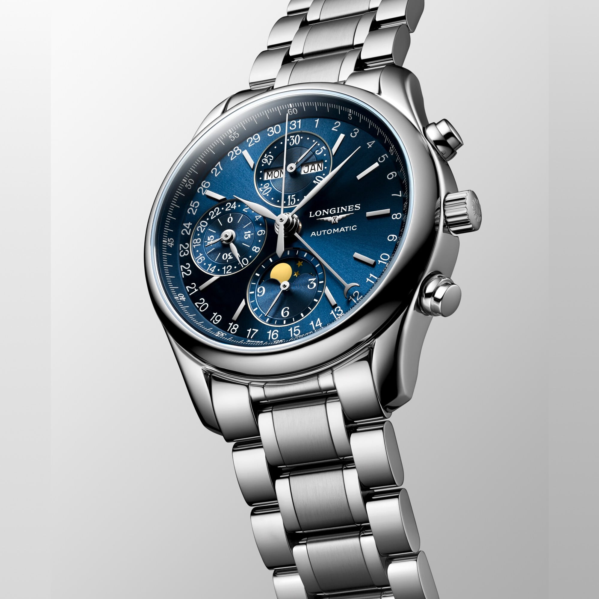 The Longines Master Collection Sunday Blue Dial 40mm L2.673.4.92.6
