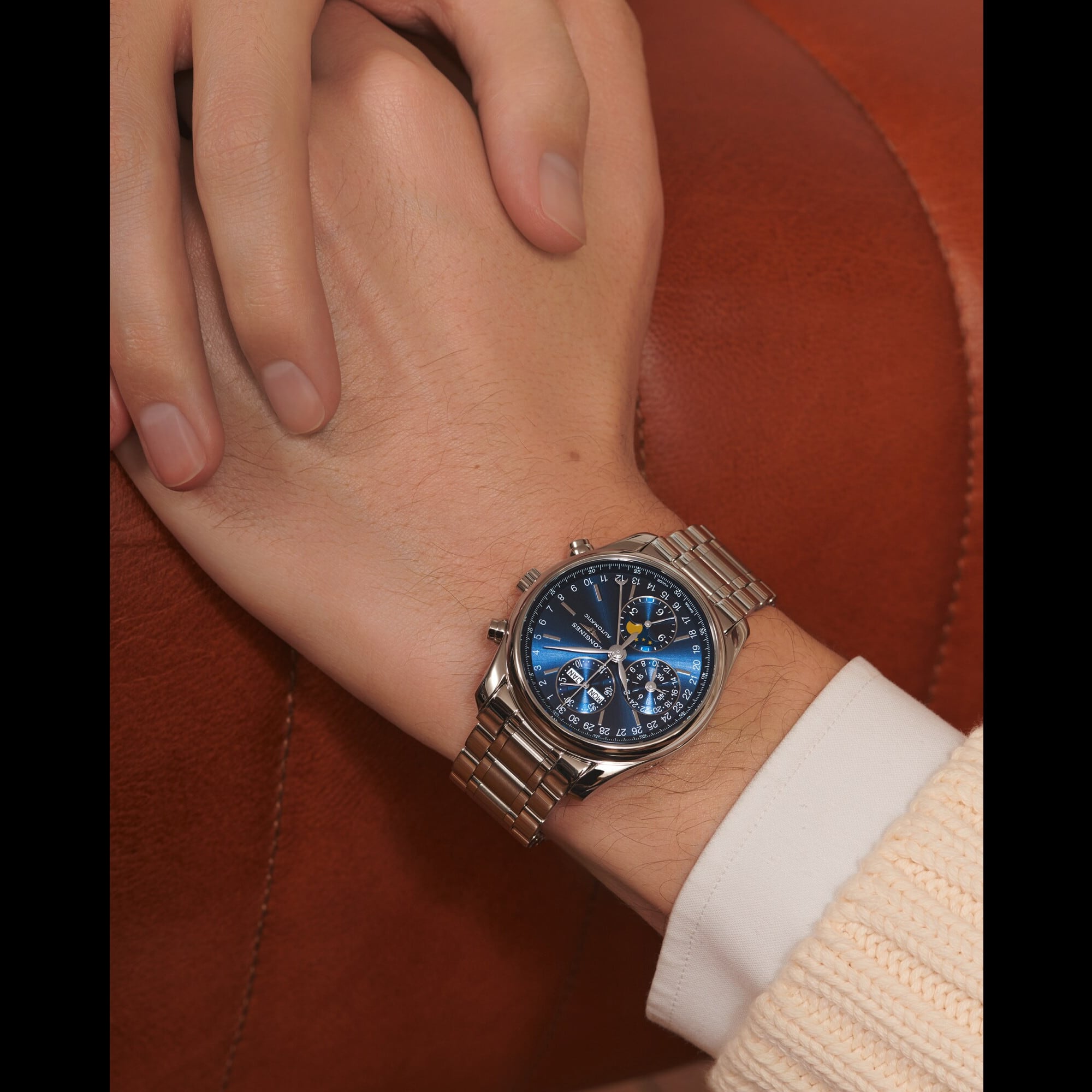The Longines Master Collection Sunday Blue Dial 40mm L2.673.4.92.6