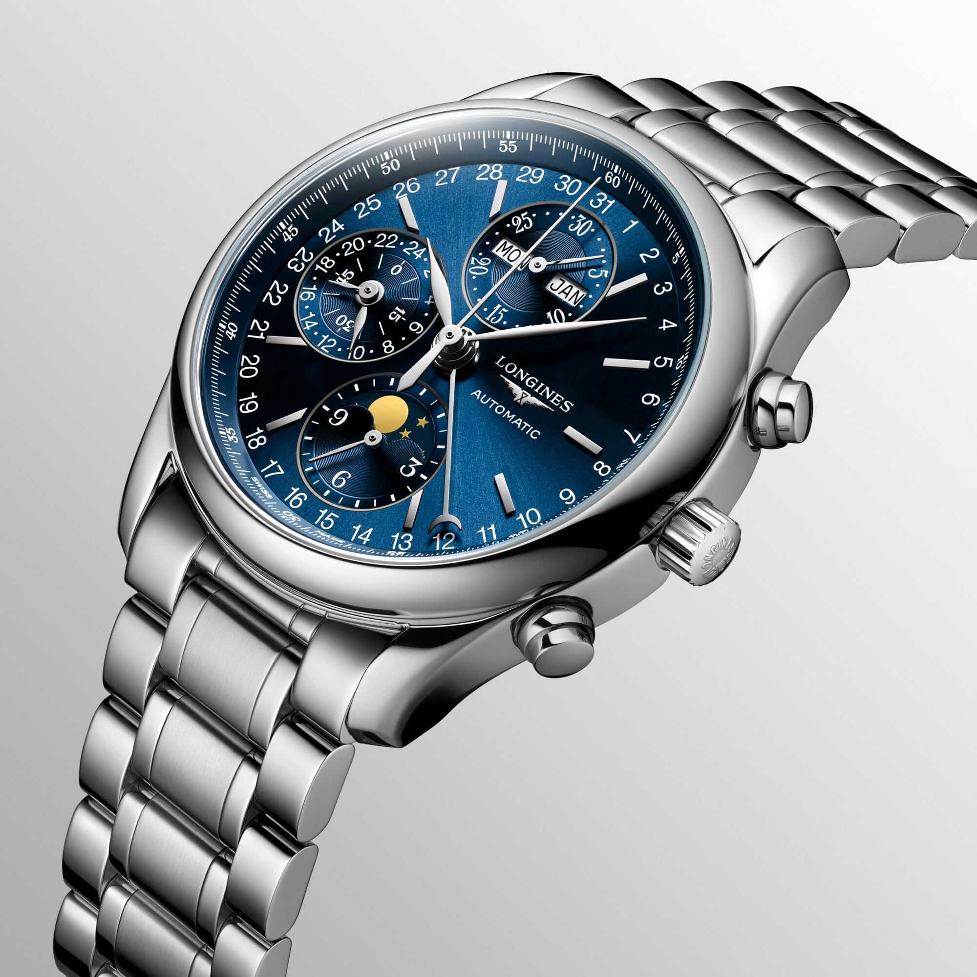 The Longines Master Collection Sunday Blue Dial 40mm L2.673.4.92.6
