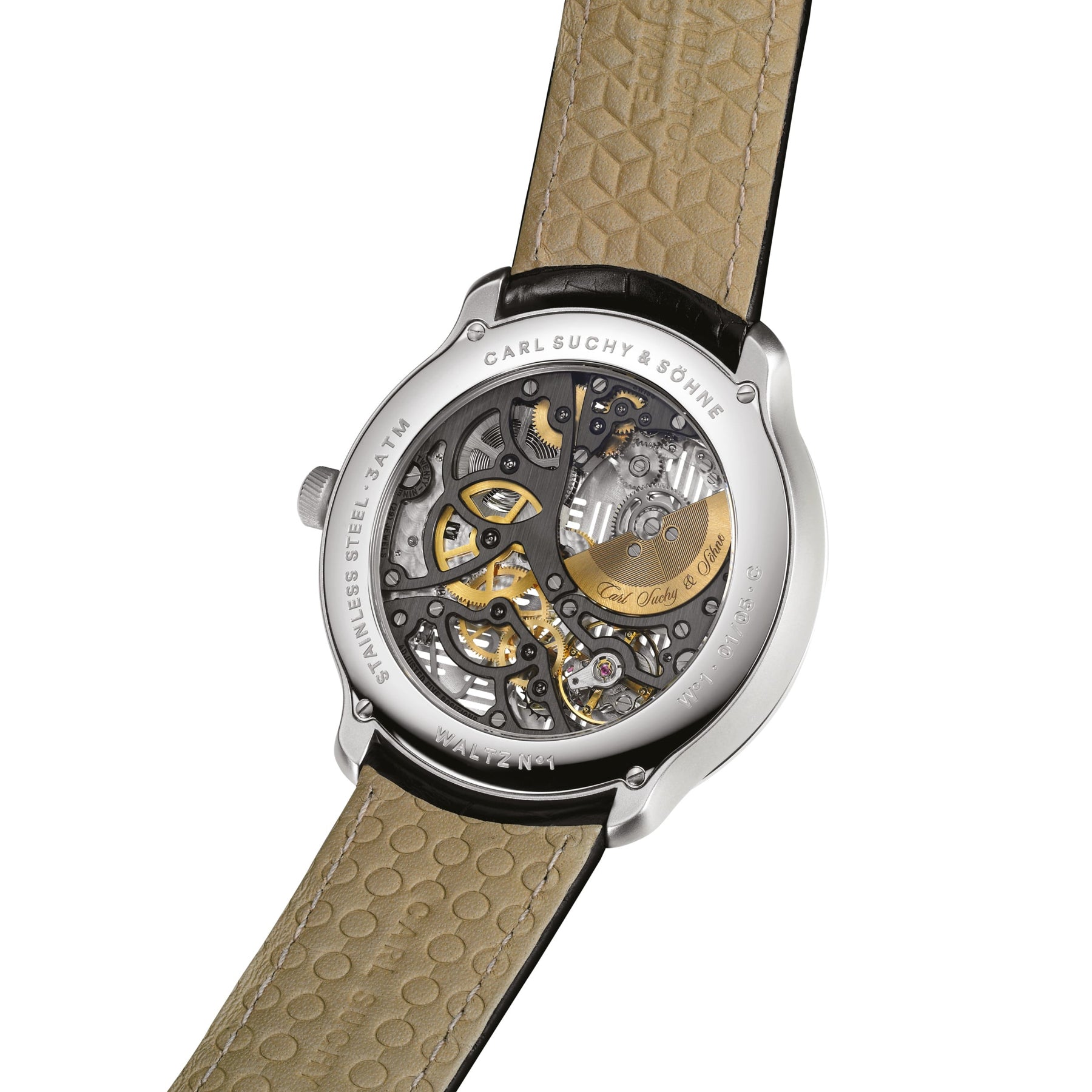 Carl Suchy & Söhne Waltz No 1 Skeleton Black