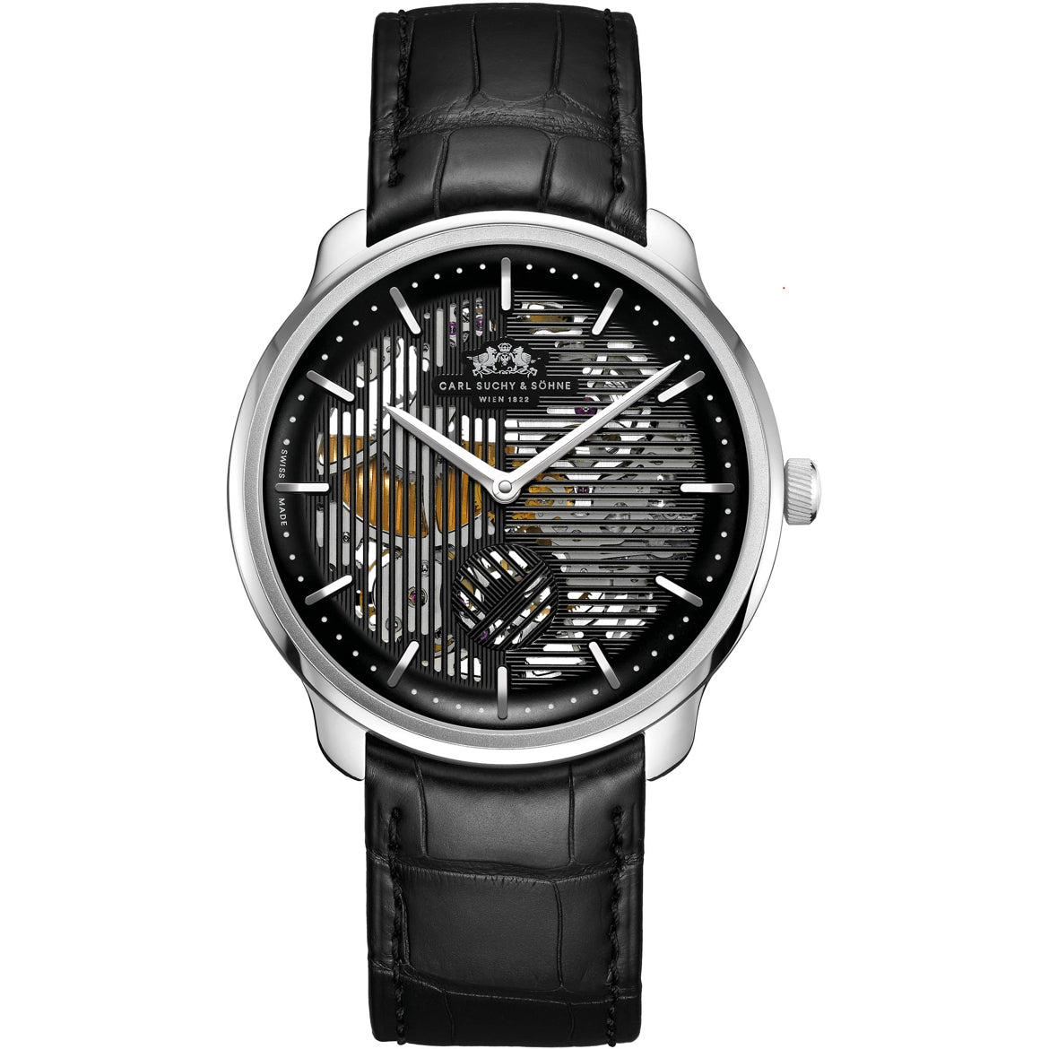 Carl Suchy & Söhne Waltz No 1 Skeleton Black