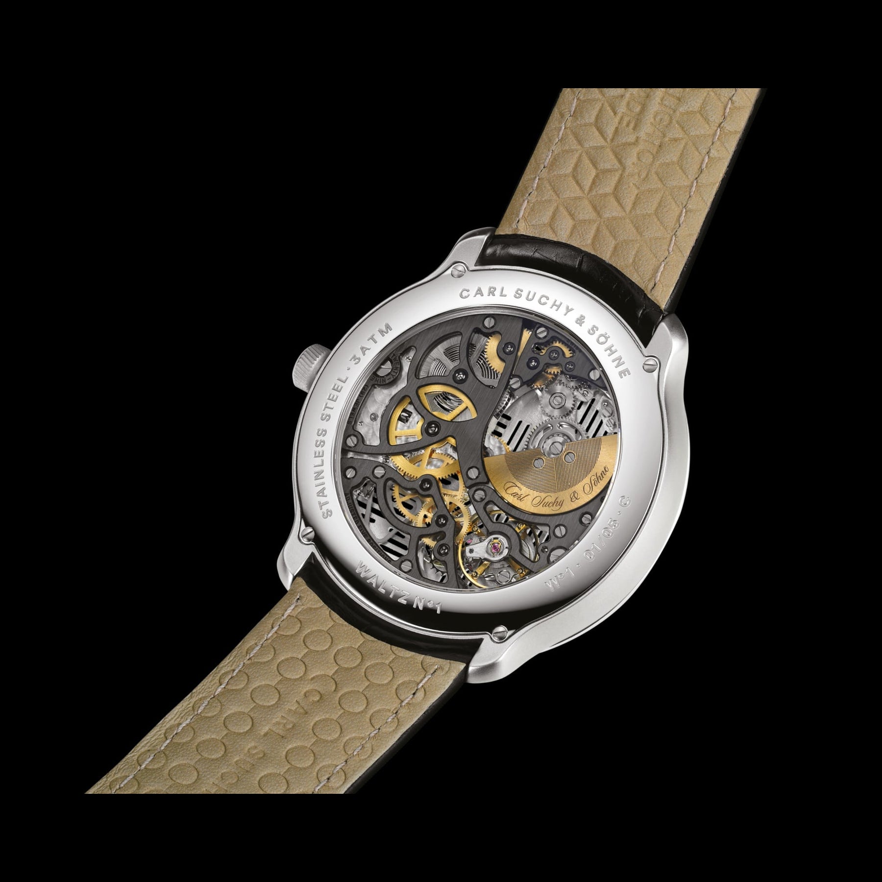 Carl Suchy & Söhne Waltz No 1 Skeleton White