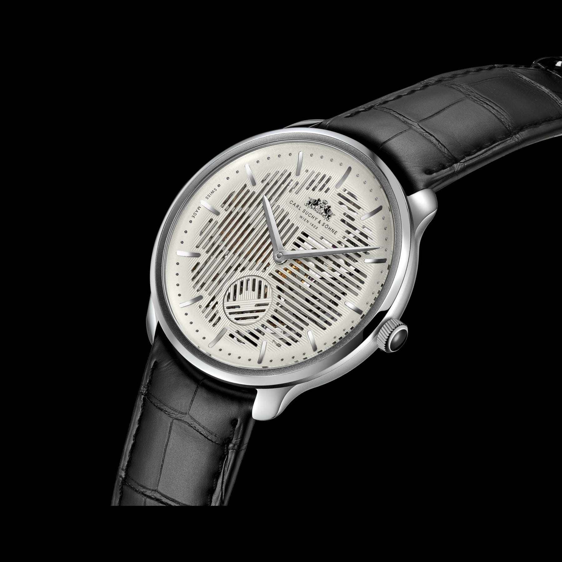 Carl Suchy & Söhne Waltz No 1 Skeleton White