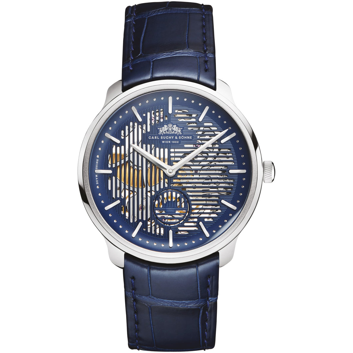 Carl Suchy & Söhne Waltz No 1 Skeleton Blue Danube