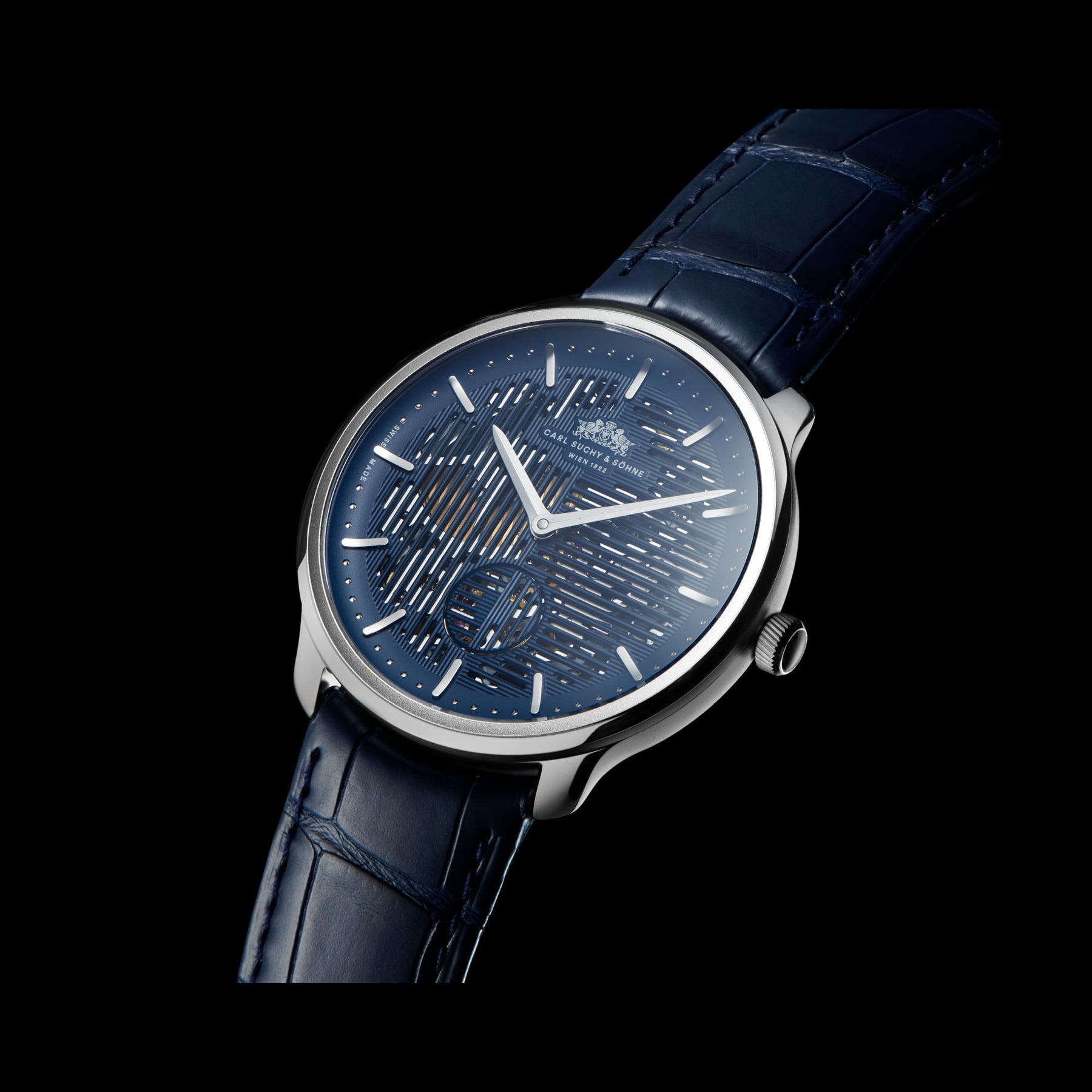 Carl Suchy & Söhne Waltz No 1 Skeleton Blue Danube