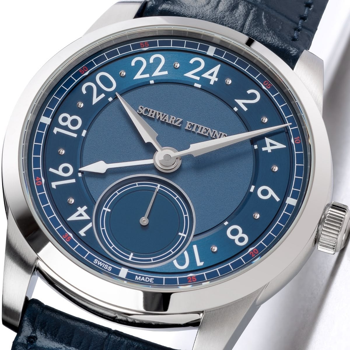 Schwarz Etienne 1902 GMT Blue Dial