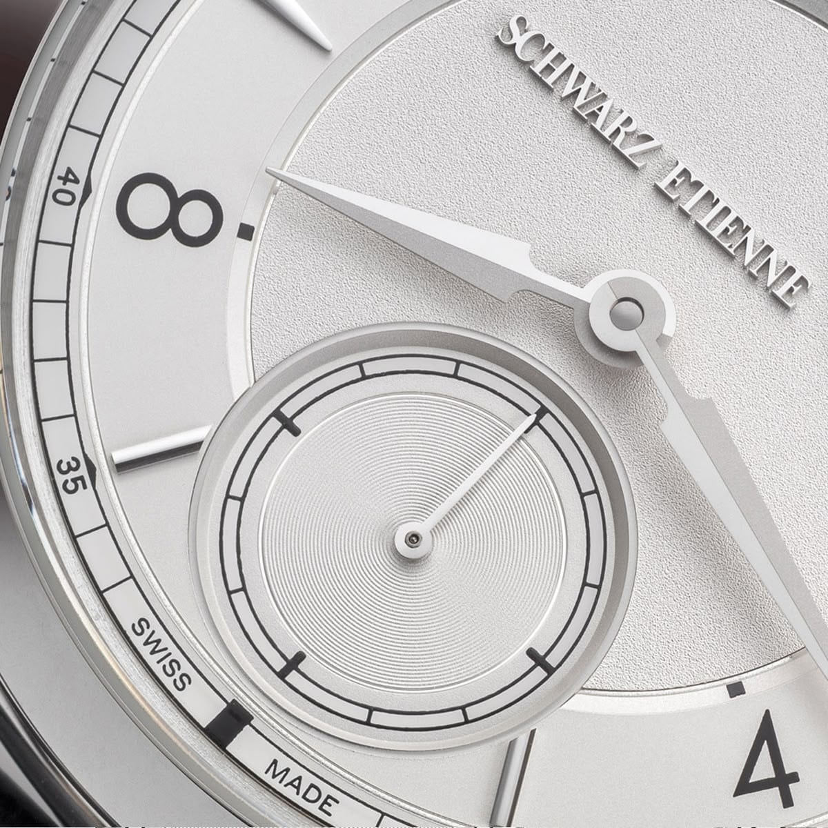 Schwarz Etienne 1902 Reserve De Marche Silver Dial