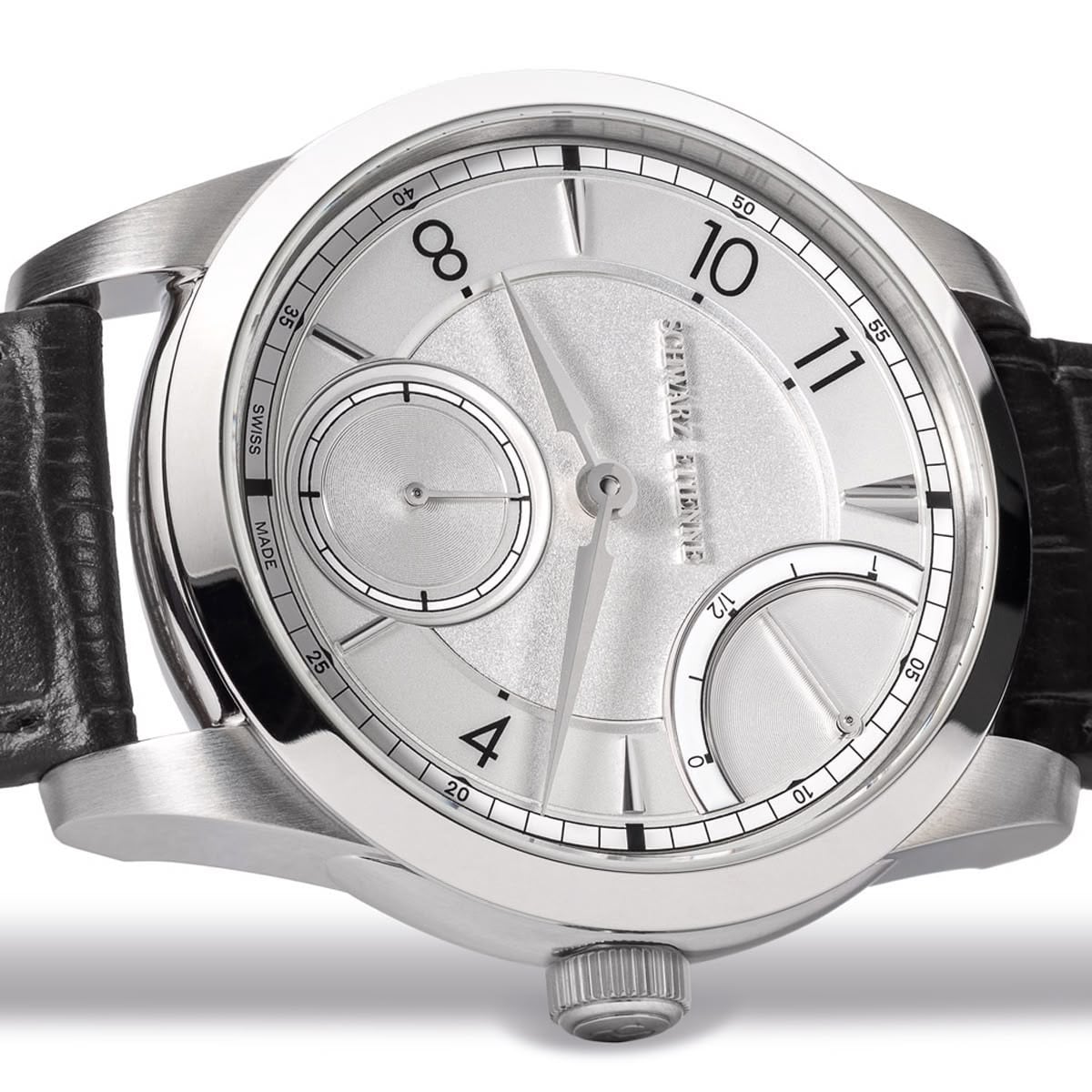 Schwarz Etienne 1902 Reserve De Marche Silver Dial