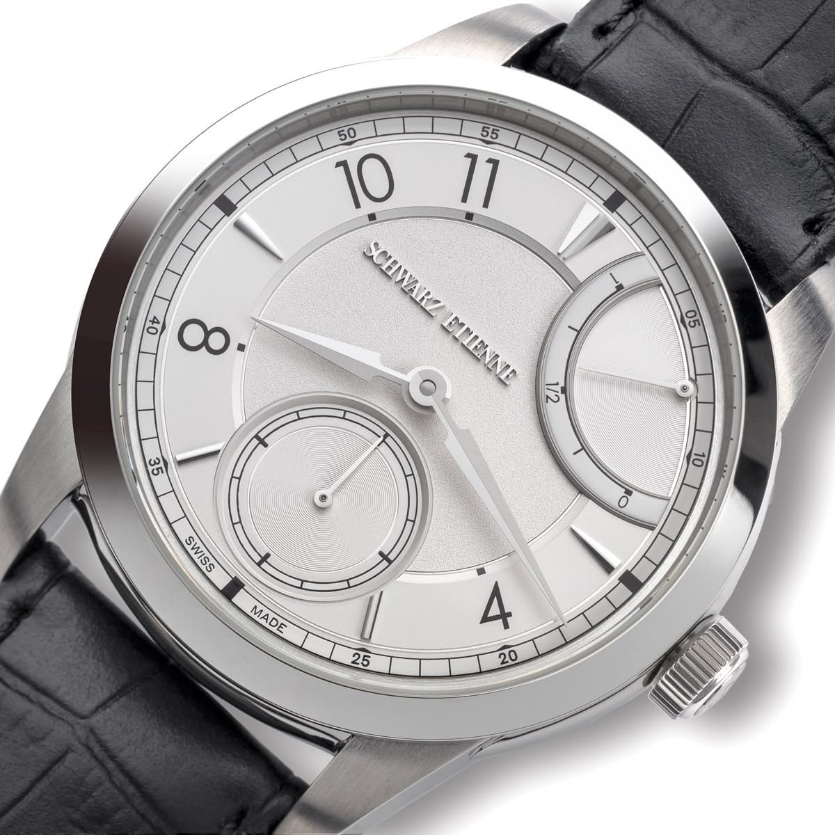 Schwarz Etienne 1902 Reserve De Marche Silver Dial