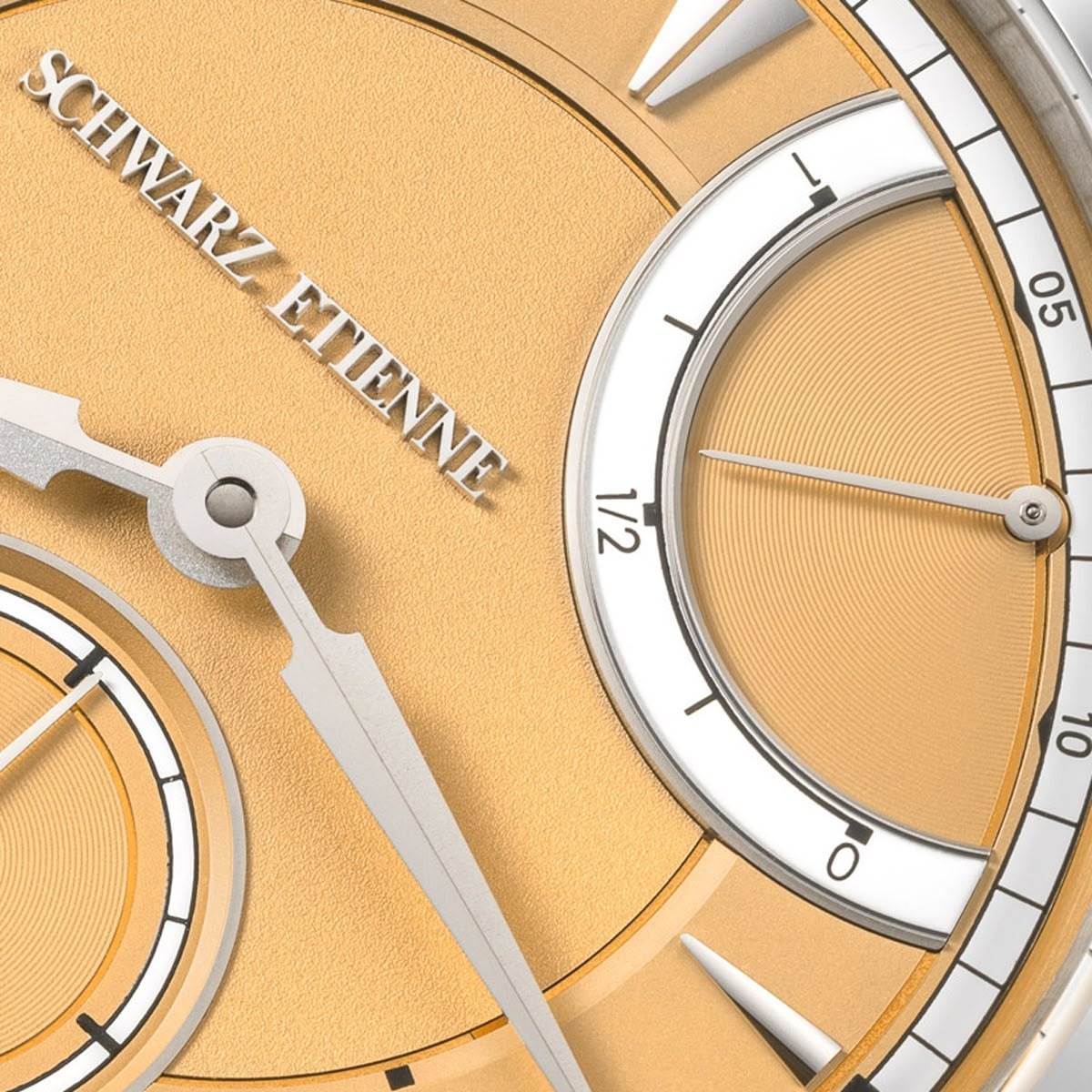 Schwarz Etienne 1902 Reserve De Marche Gold Dial