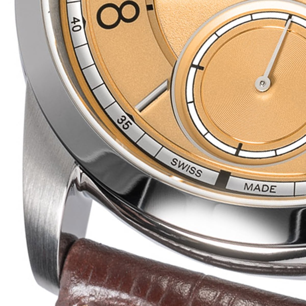 Schwarz Etienne 1902 Reserve De Marche Gold Dial