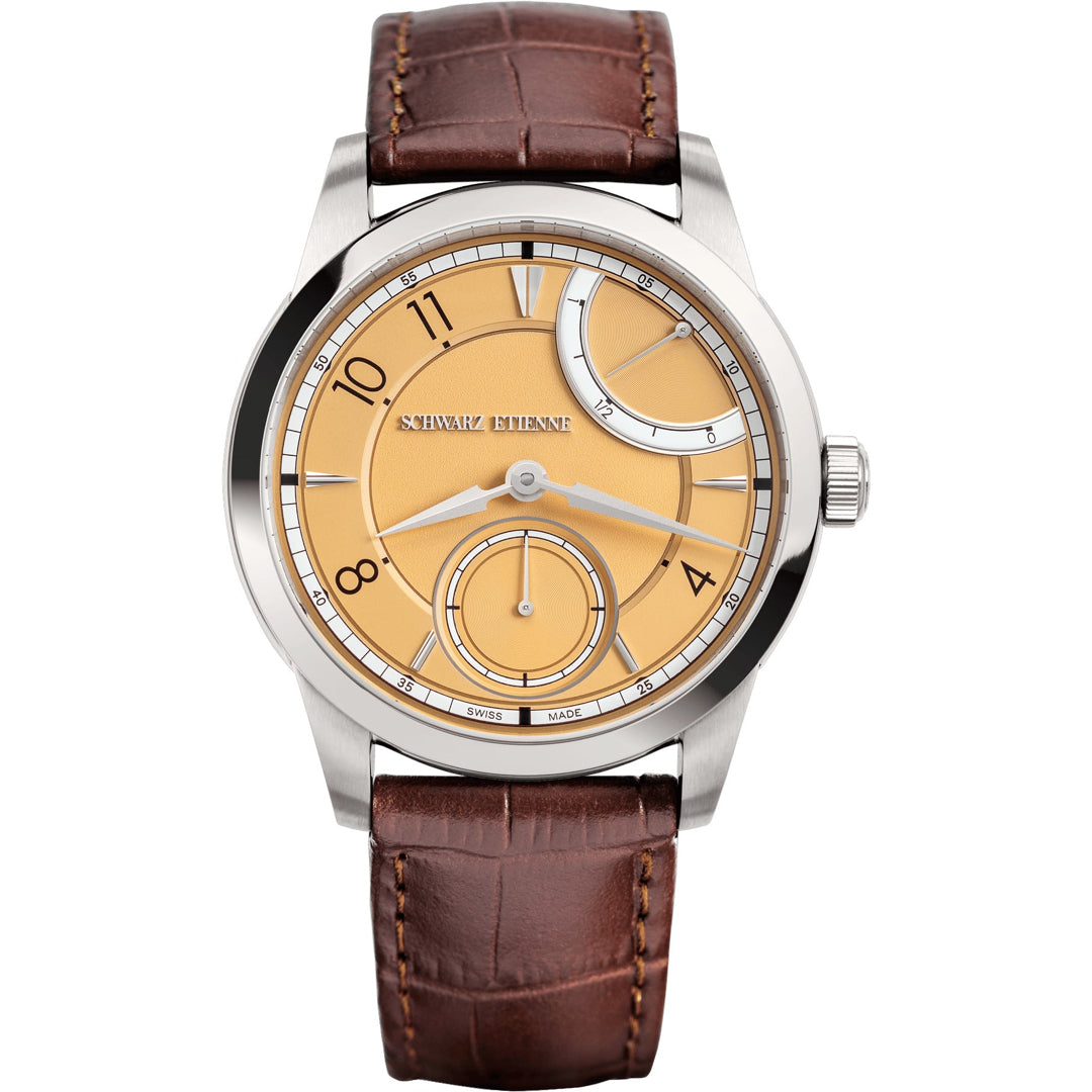 Schwarz Etienne 1902 Reserve De Marche Gold Dial