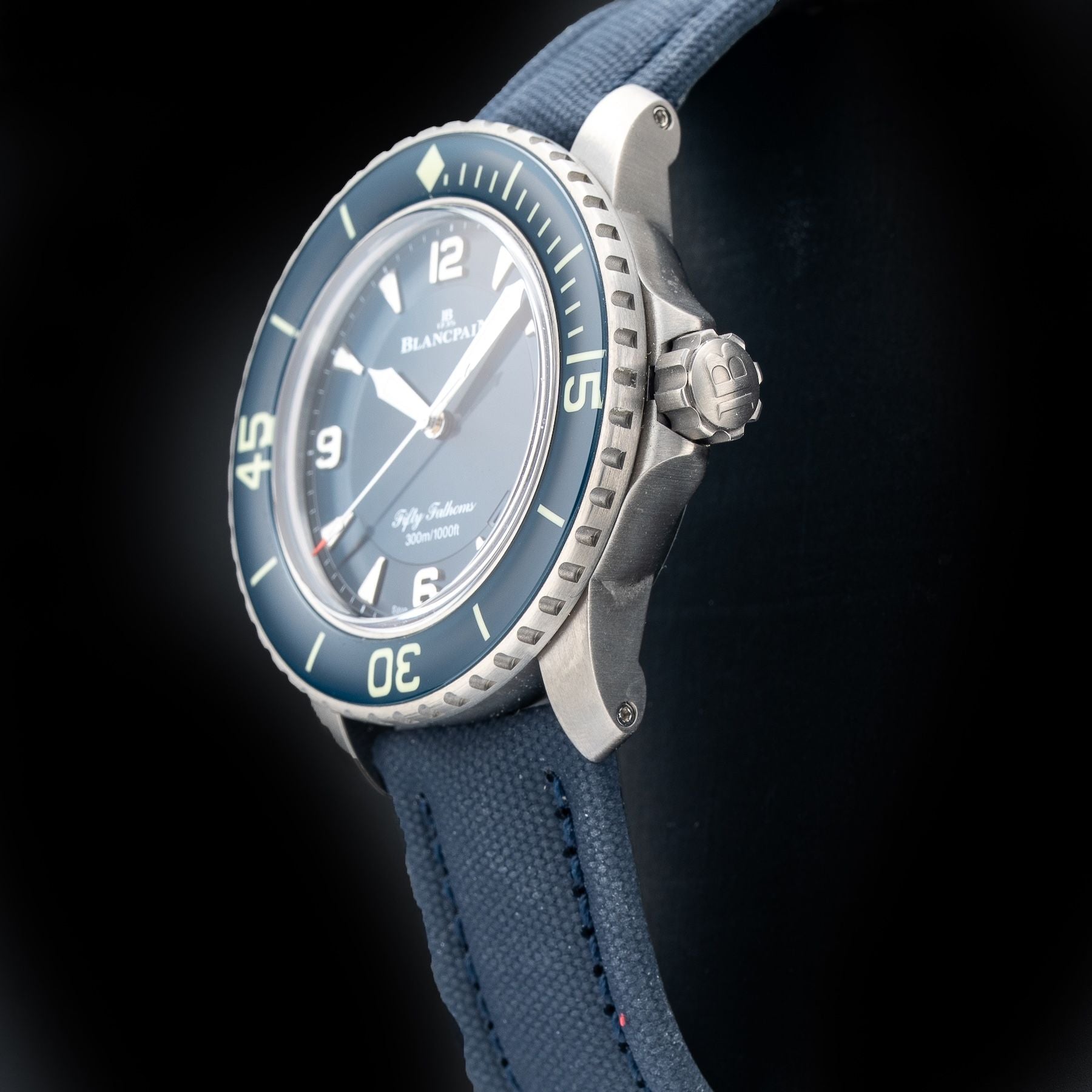 Blancpain Fifty Fathoms 5015 12B40 O52B Blue Dial