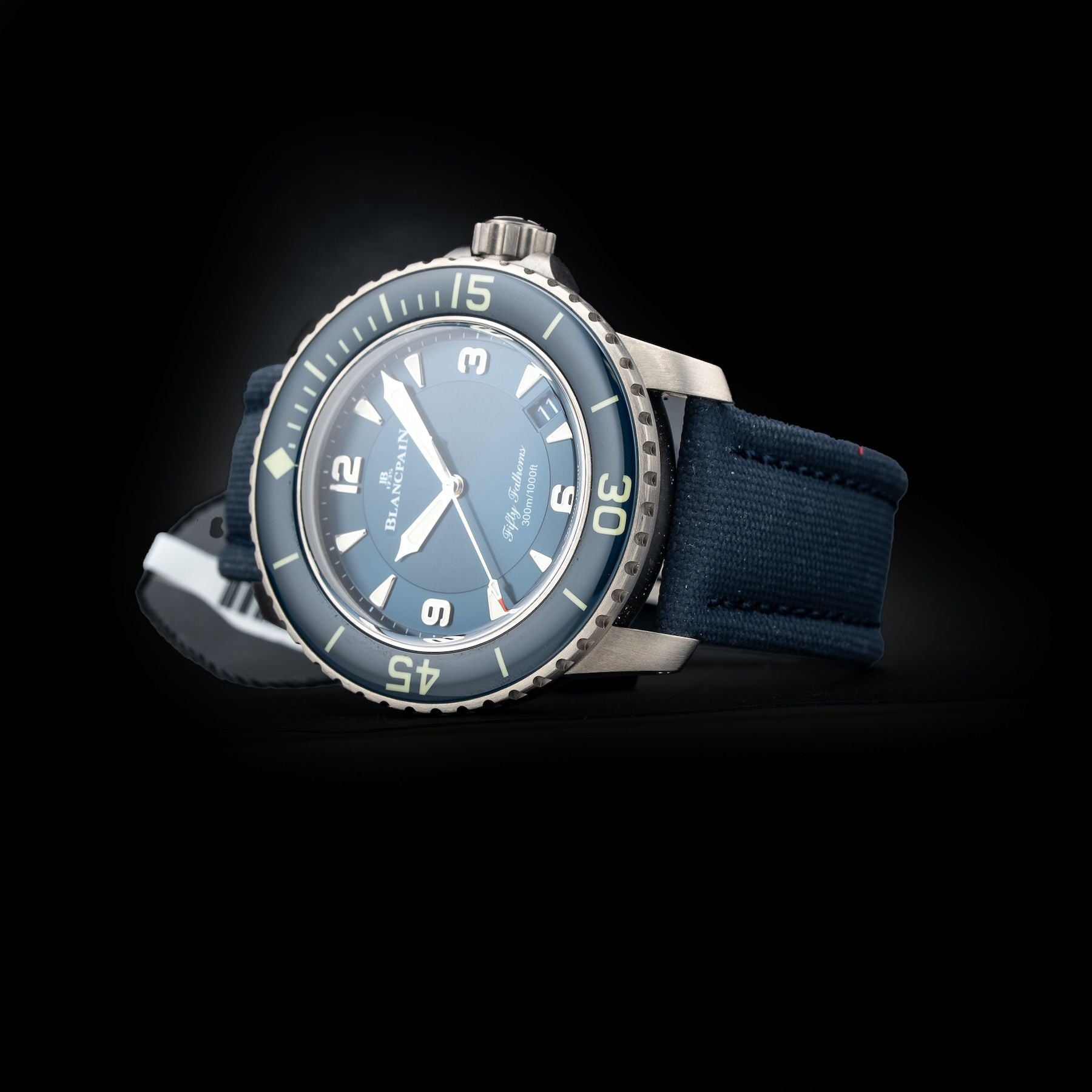 Blancpain Fifty Fathoms 5015 12B40 O52B Blue Dial