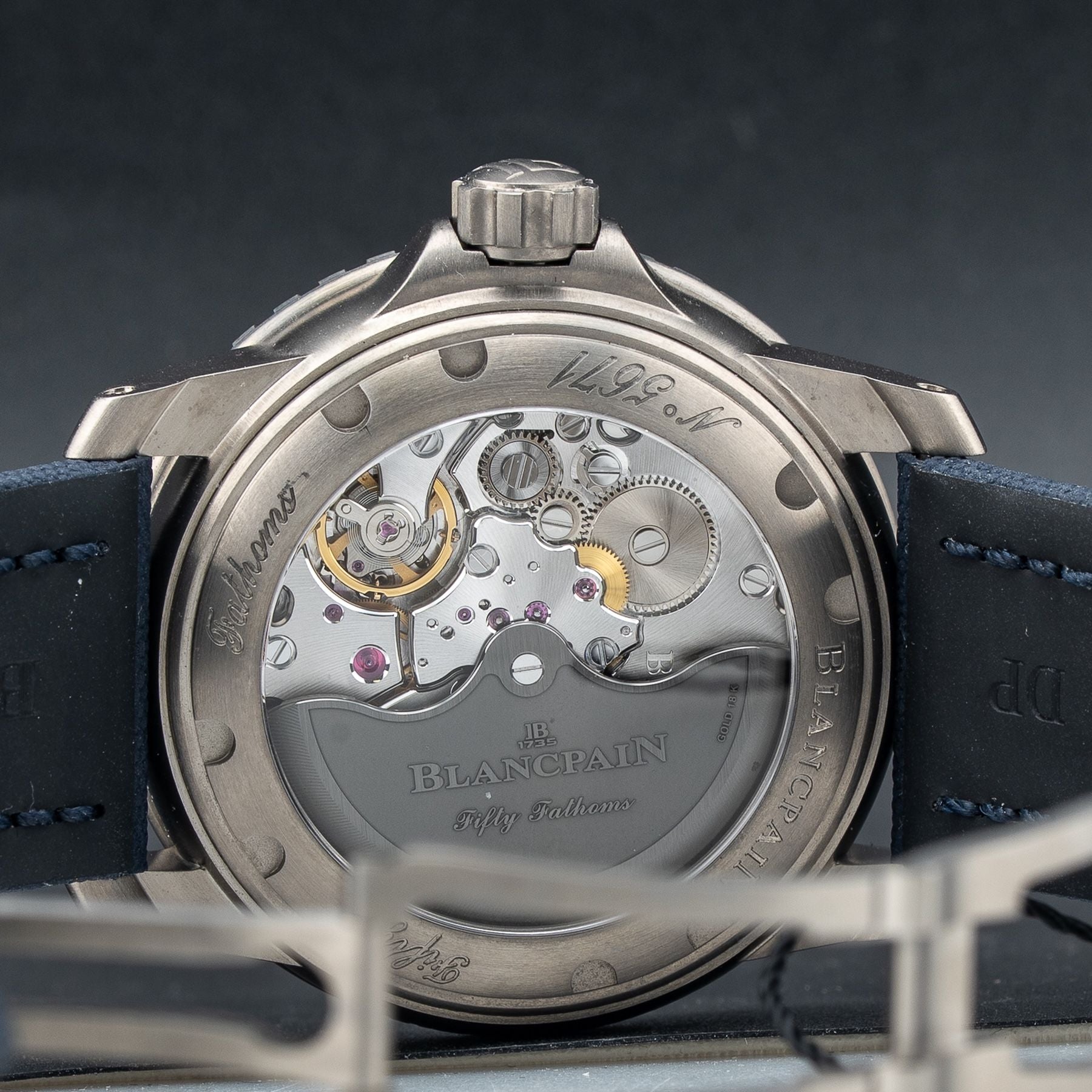 Blancpain Fifty Fathoms 5015 12B40 O52B Blue Dial