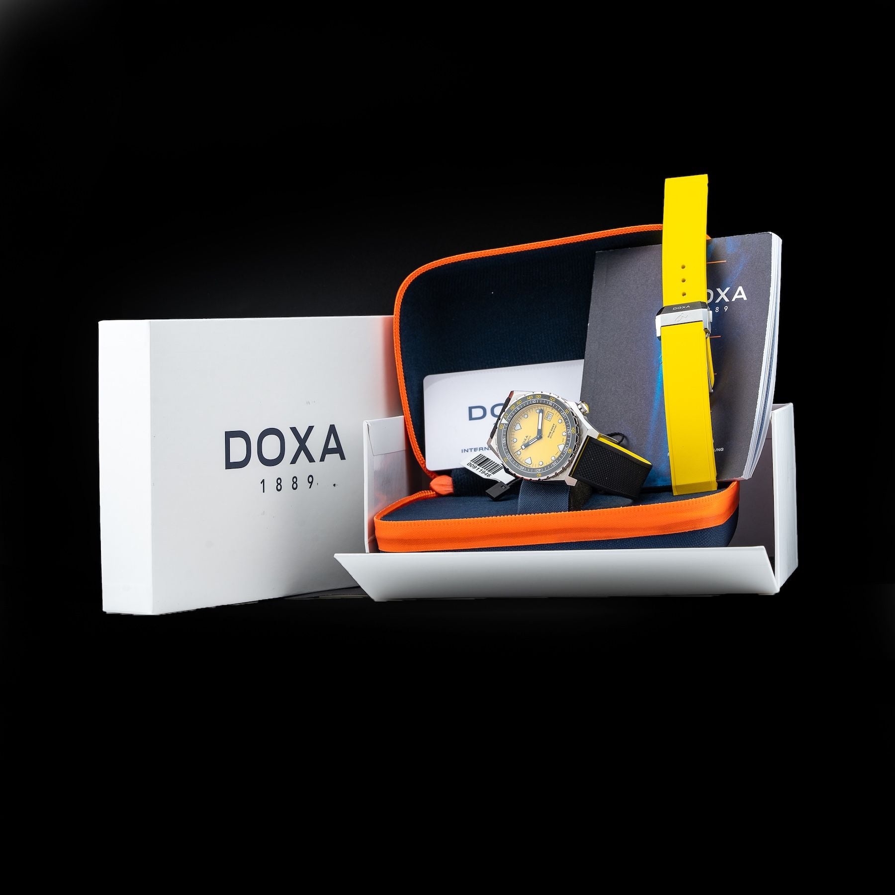 Doxa Sub 600T Divingstar 861.10.361.31 On Strap