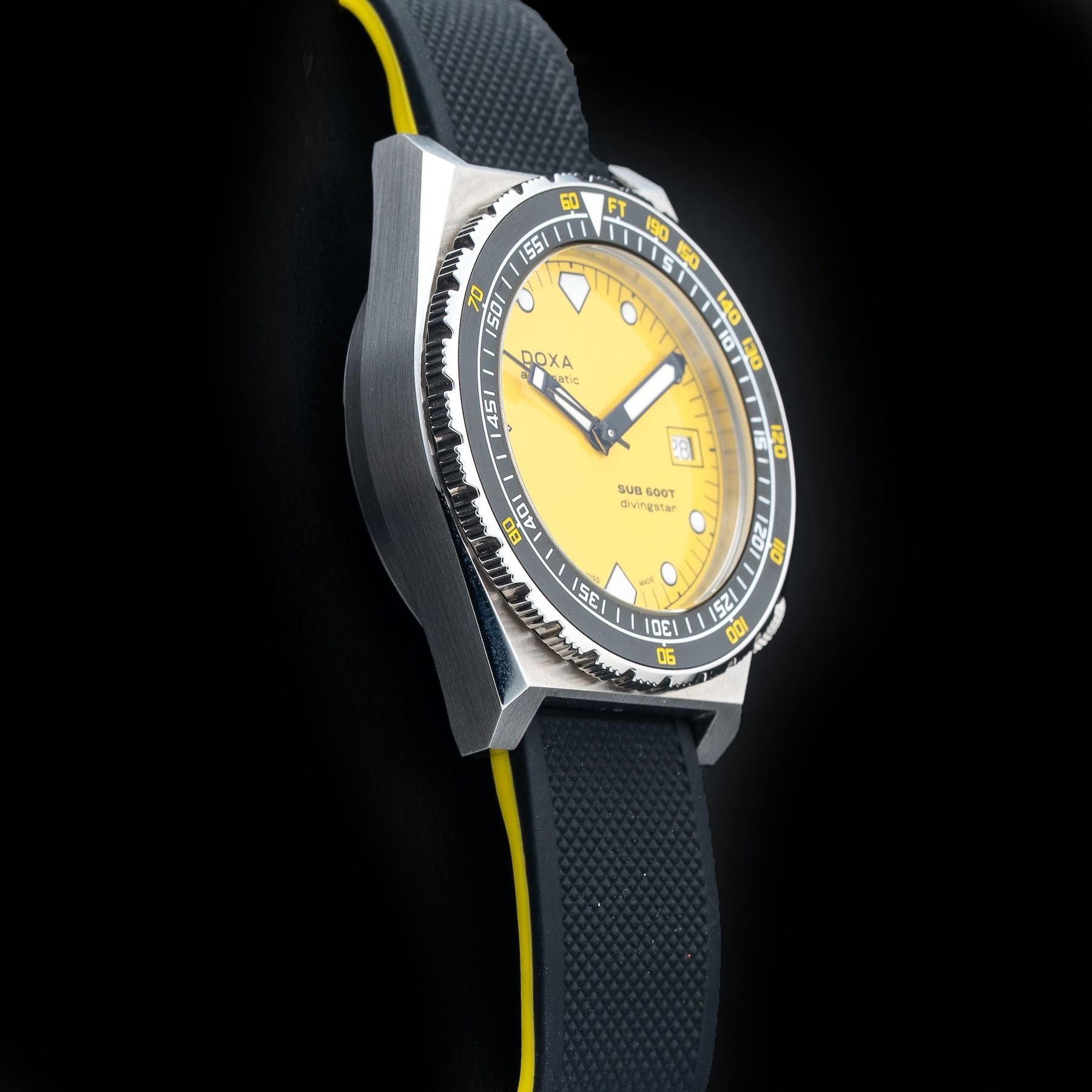 Doxa Sub 600T Divingstar 861.10.361.31 On Strap