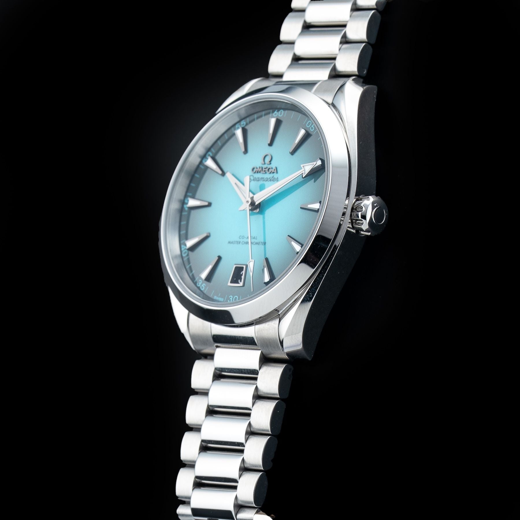 Omega 220.10.41.21.03.006 Aqua Terra 150M Turquoise Dial