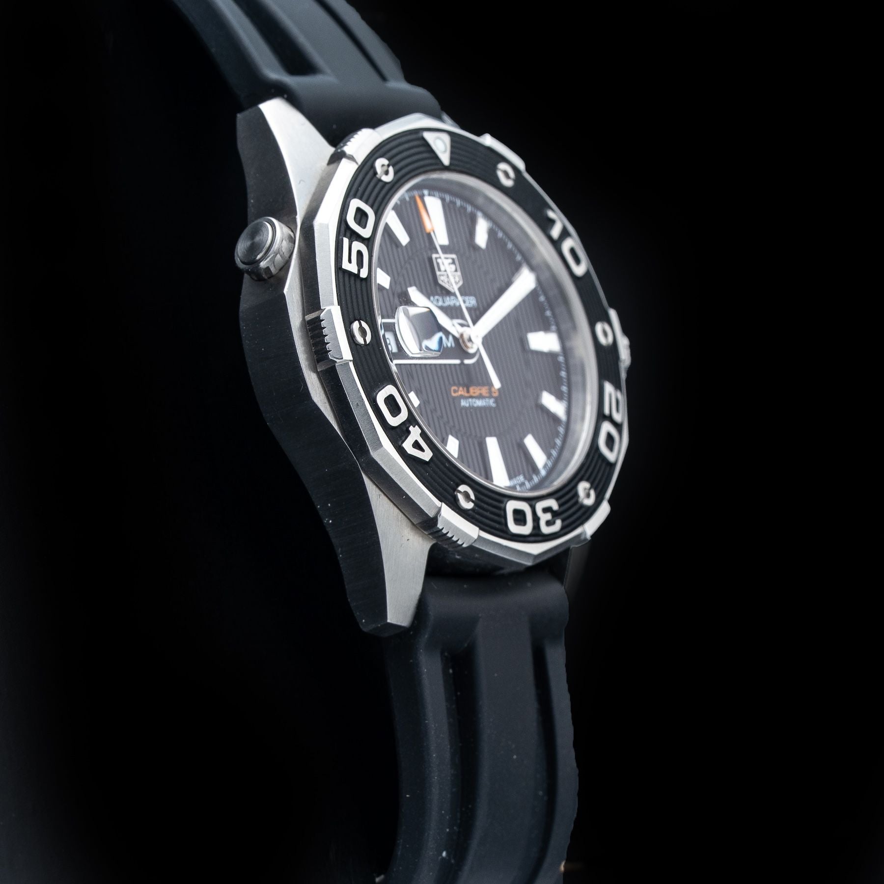 TAG Heuer WAJ2110 Aquaracer 500M Calibre 5 43 Stainless Steel