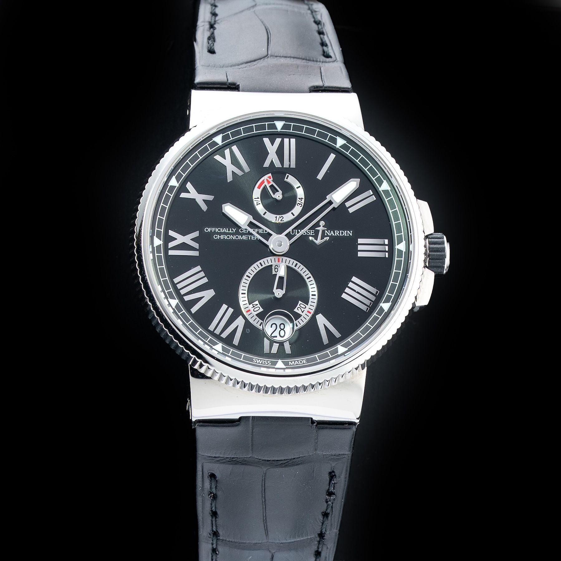 Uylsse Nardin 1183-122/42 Marine Chronometer