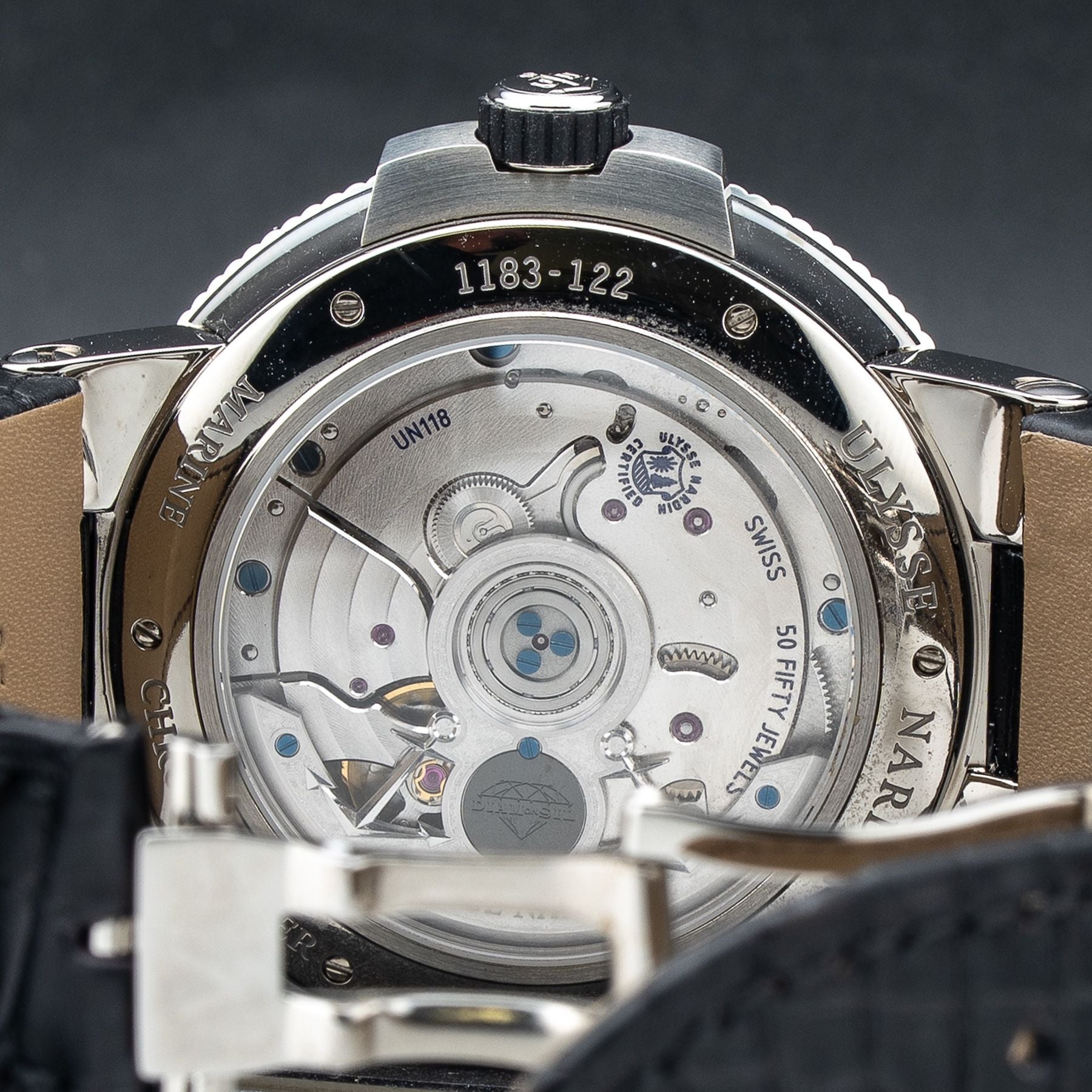 Uylsse Nardin 1183-122/42 Marine Chronometer