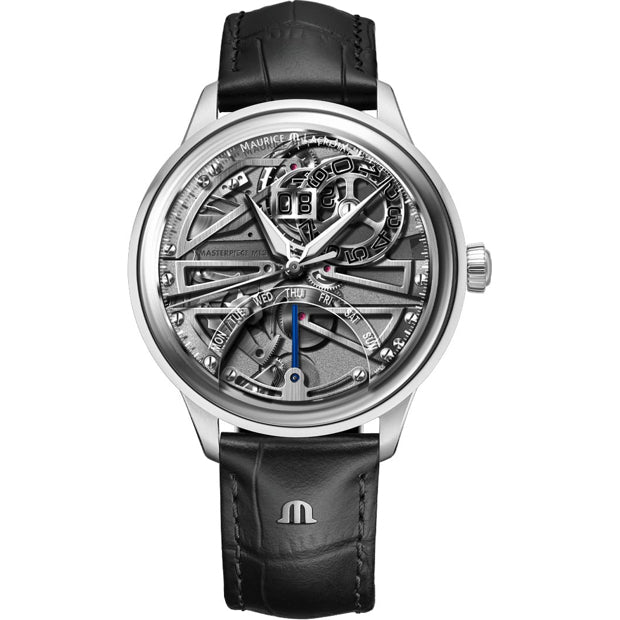 Maurice Lacroix 758008-Ss001-090-2 1975 Master Grand Date Retrograde