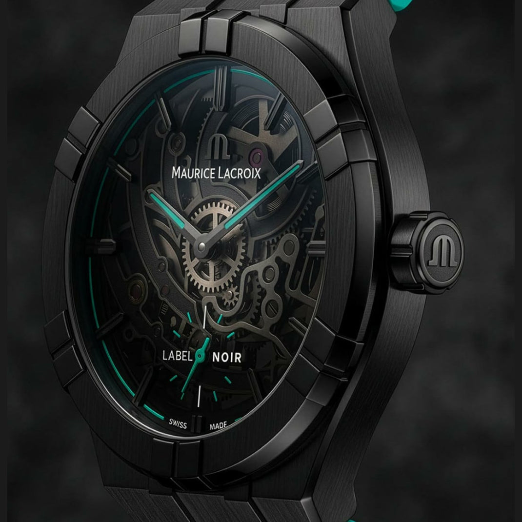 Maurice Lacroix AI6028-DLB0B-030-H Aikon Automatic Skeleton 45mm