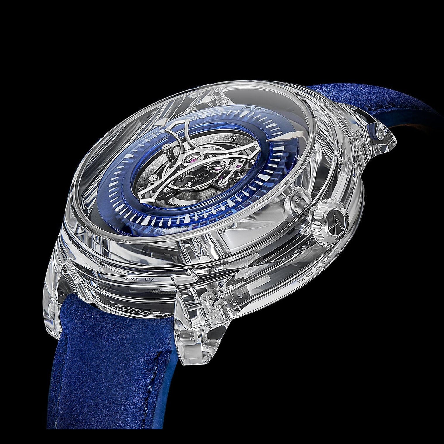 Artya Purity Wavy Central Tourbillon Blue