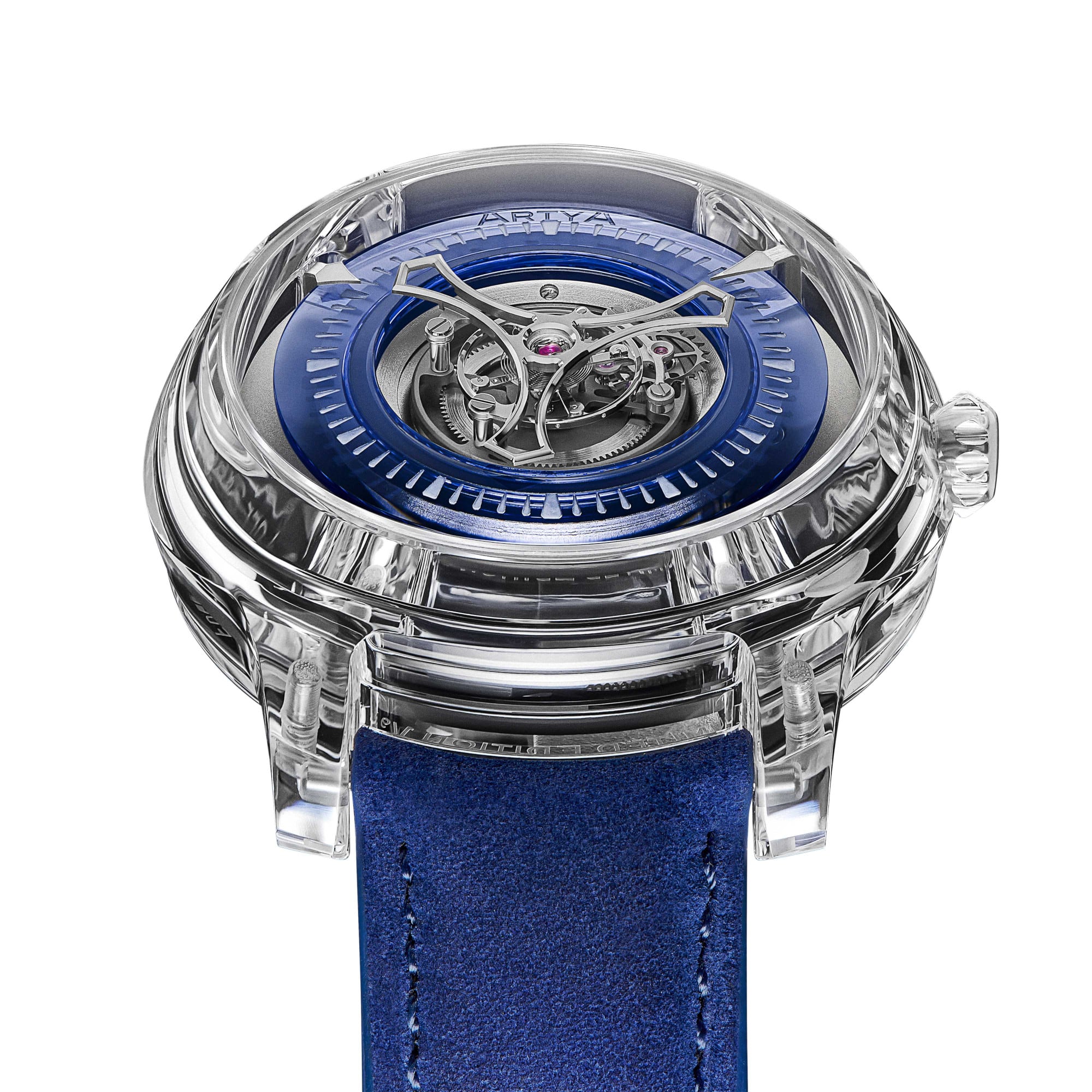 Artya Purity Wavy Central Tourbillon Blue