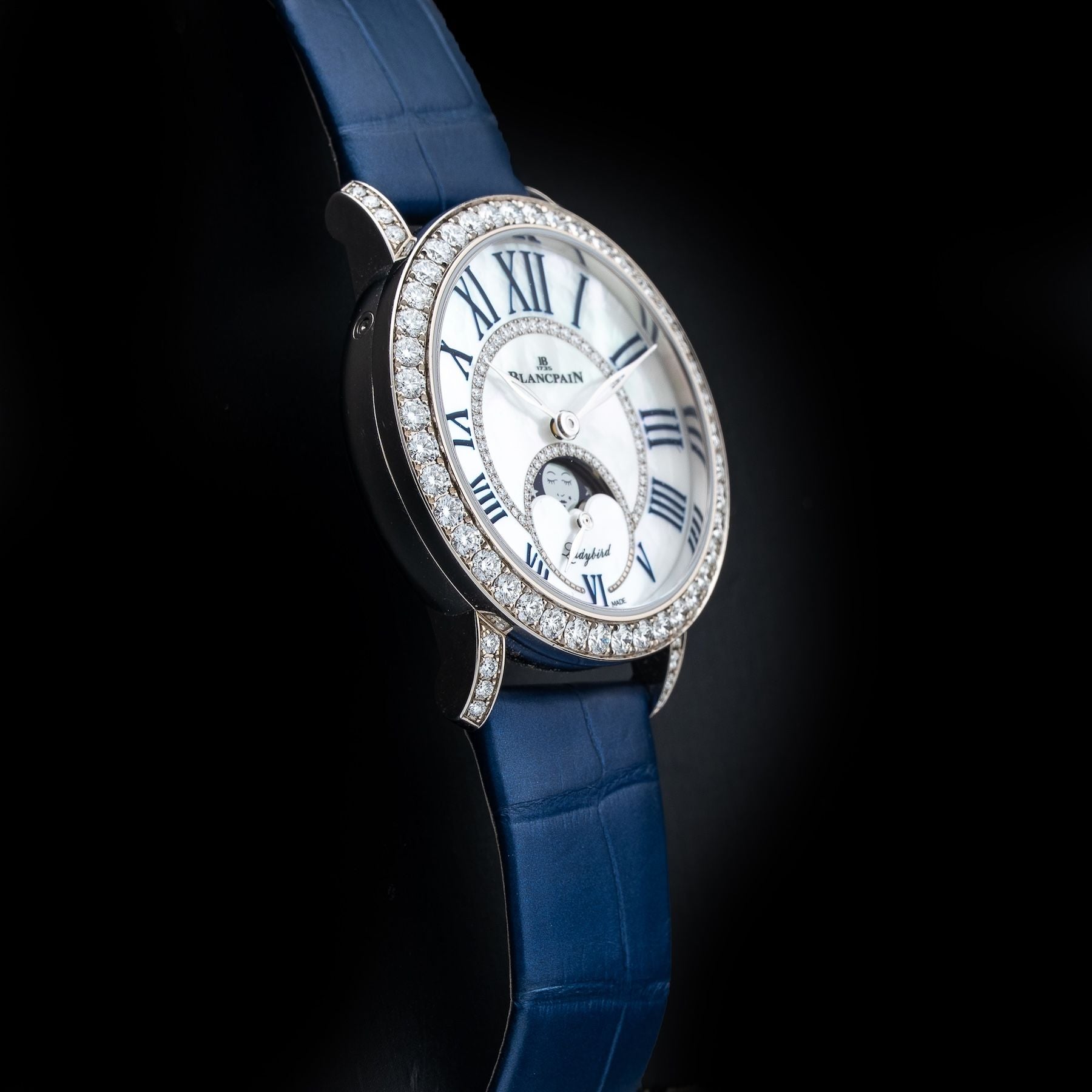 Blancpain Ladybird Colors Phases De Lune 3662 1954 55B